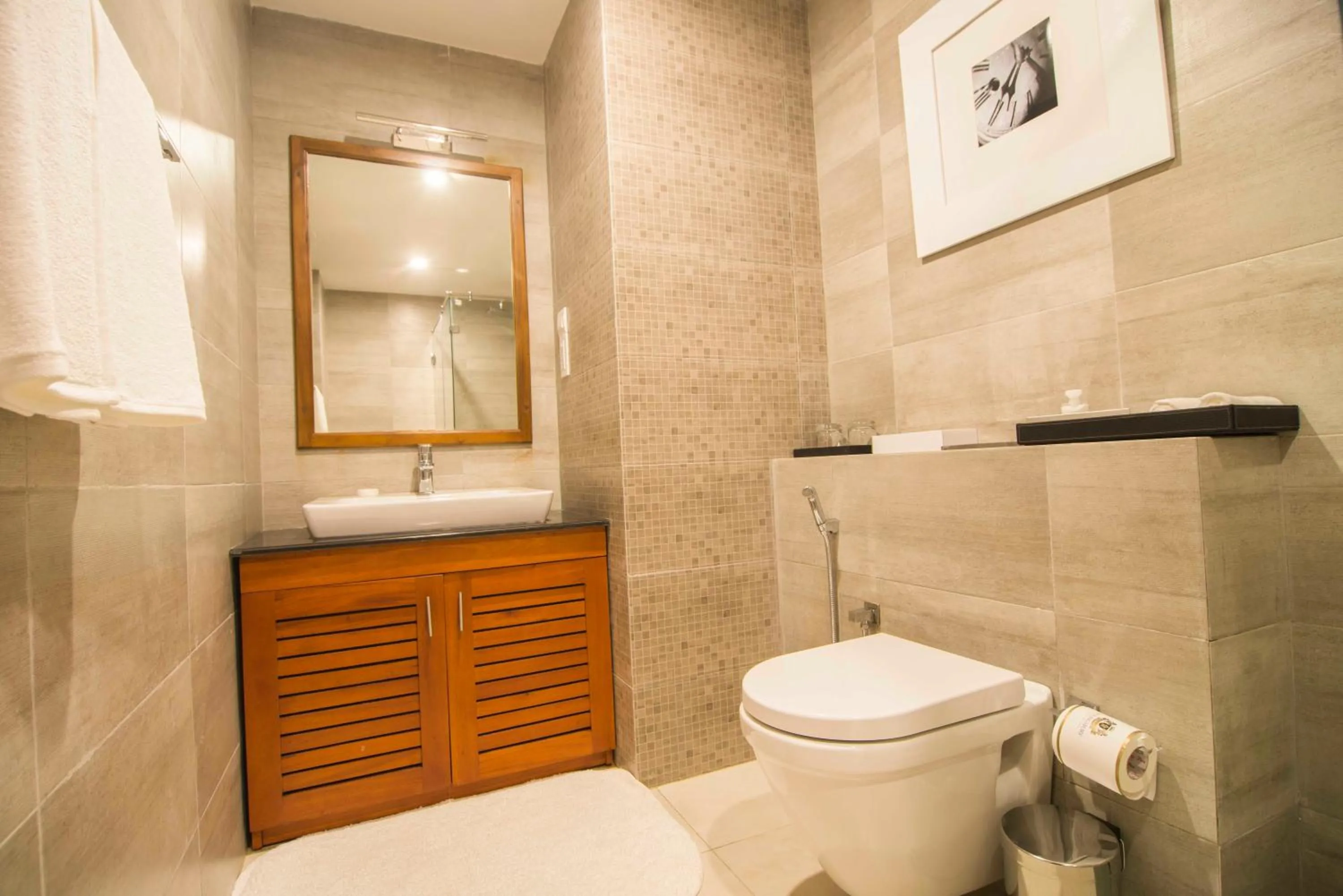 Bathroom in Platinum One Suites