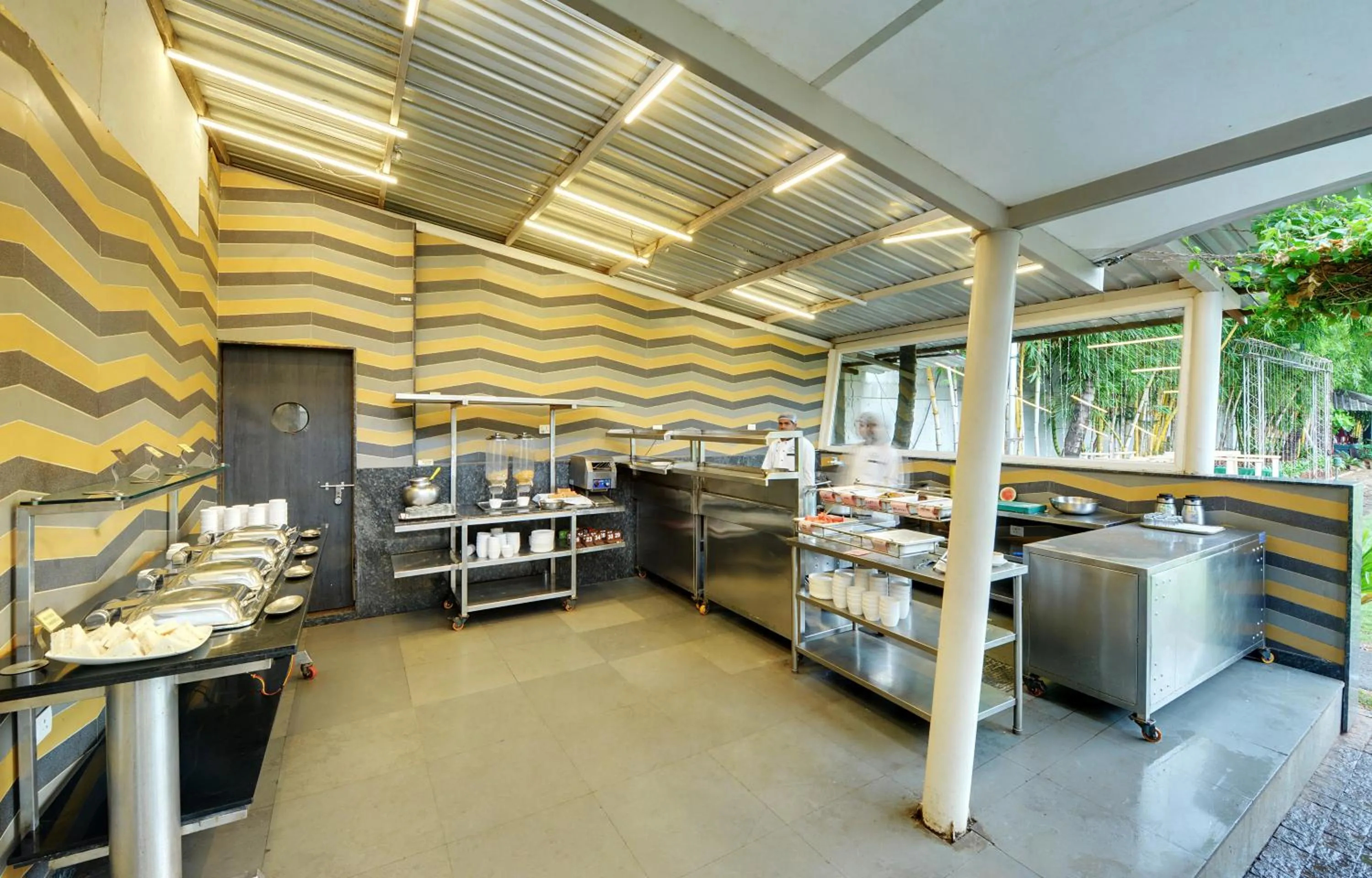 Buffet breakfast in Hotel Sankam Residency