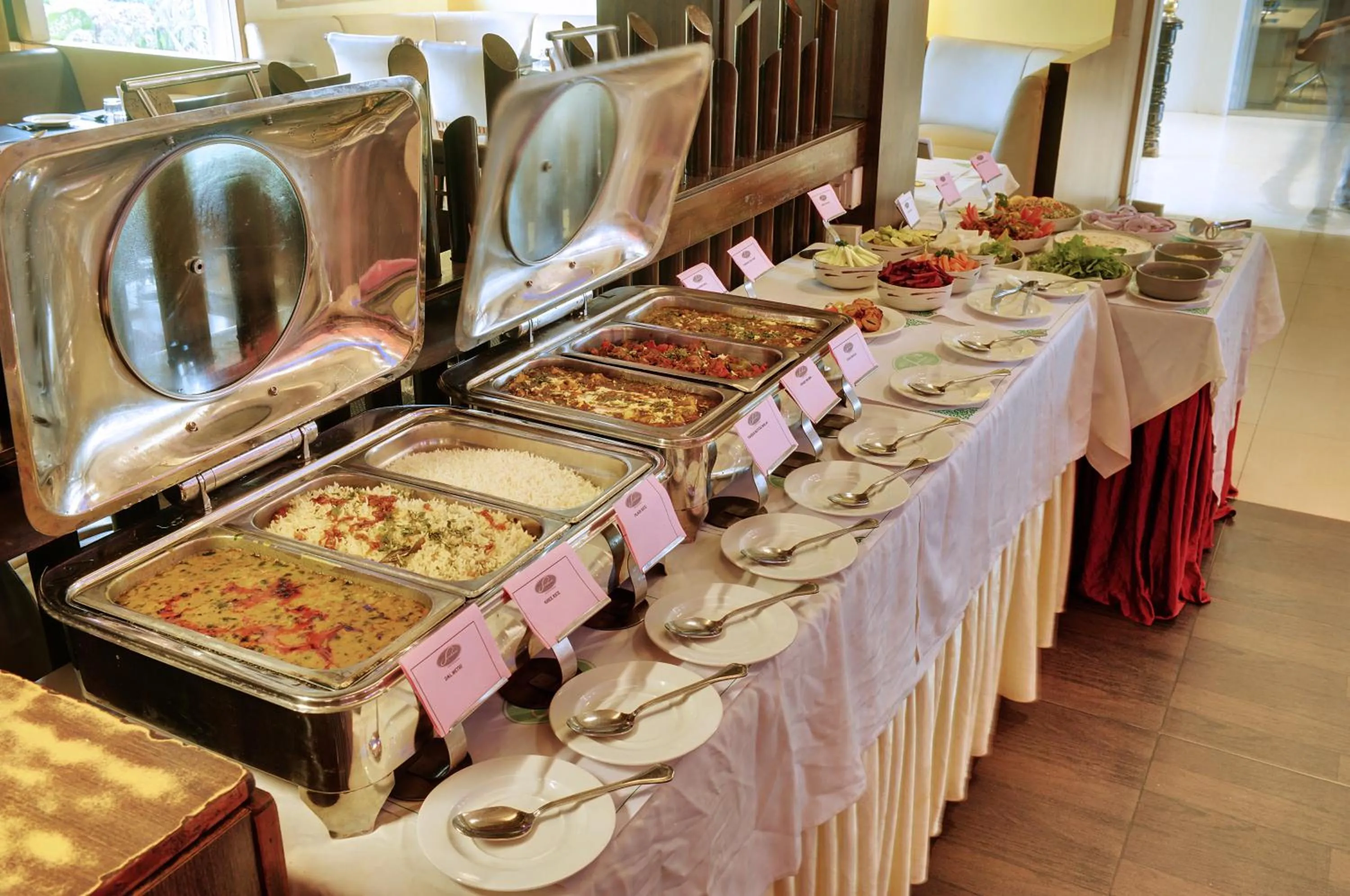 Lunch in Hotel Sankam Residency