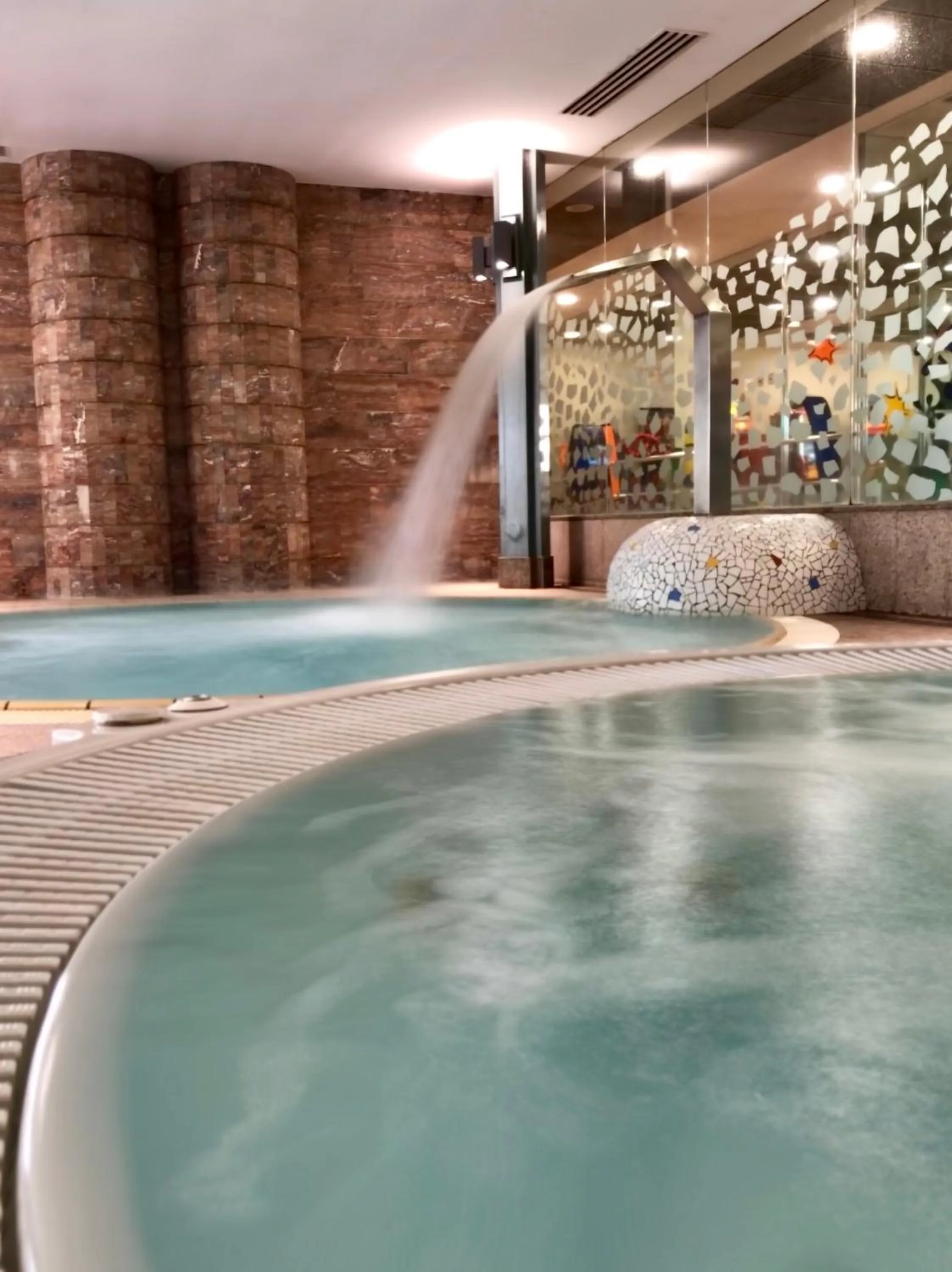 Pool view in Andorra Palace
