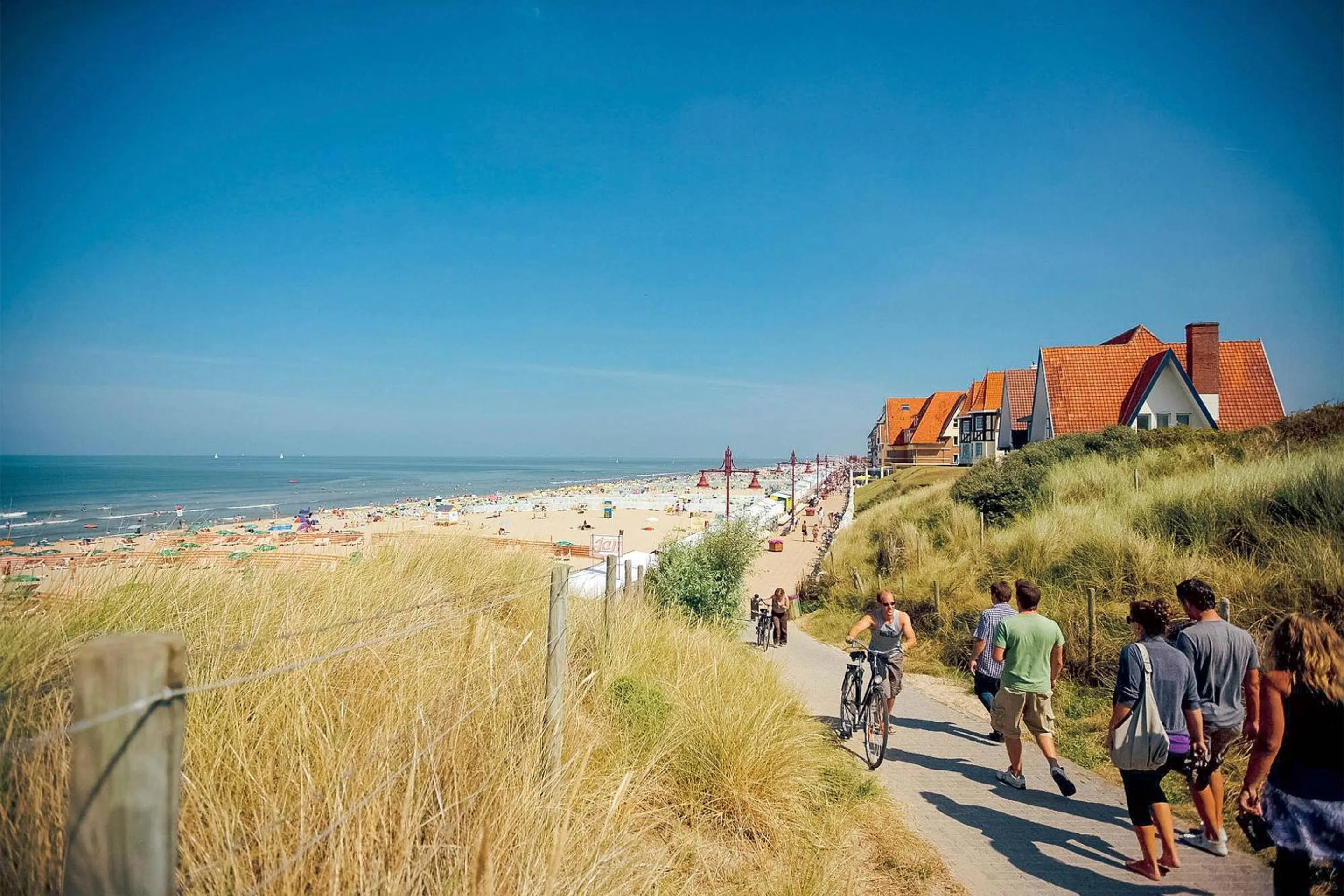Beach in Holiday Suites De Haan