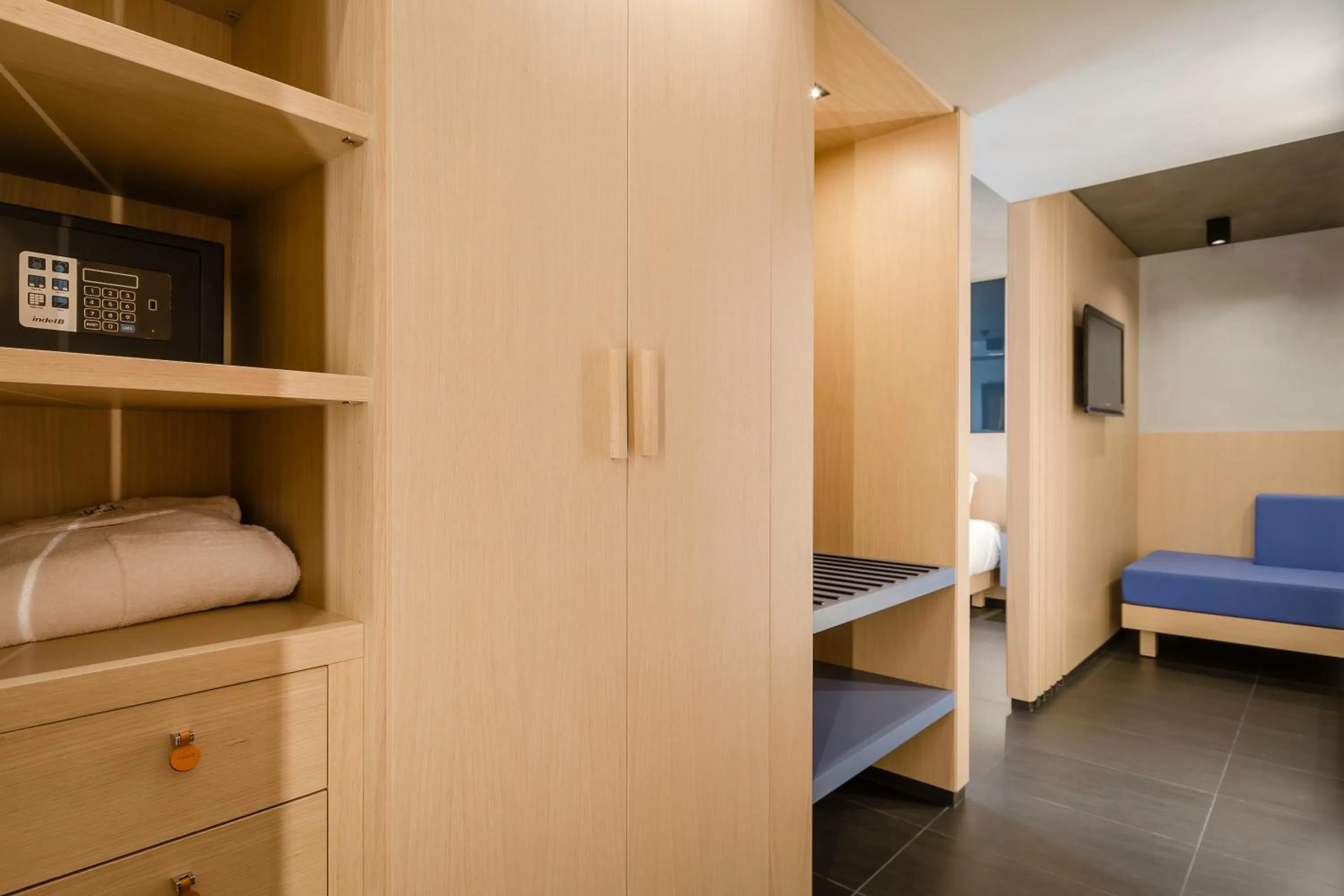 Bed in Hotel Metropolis