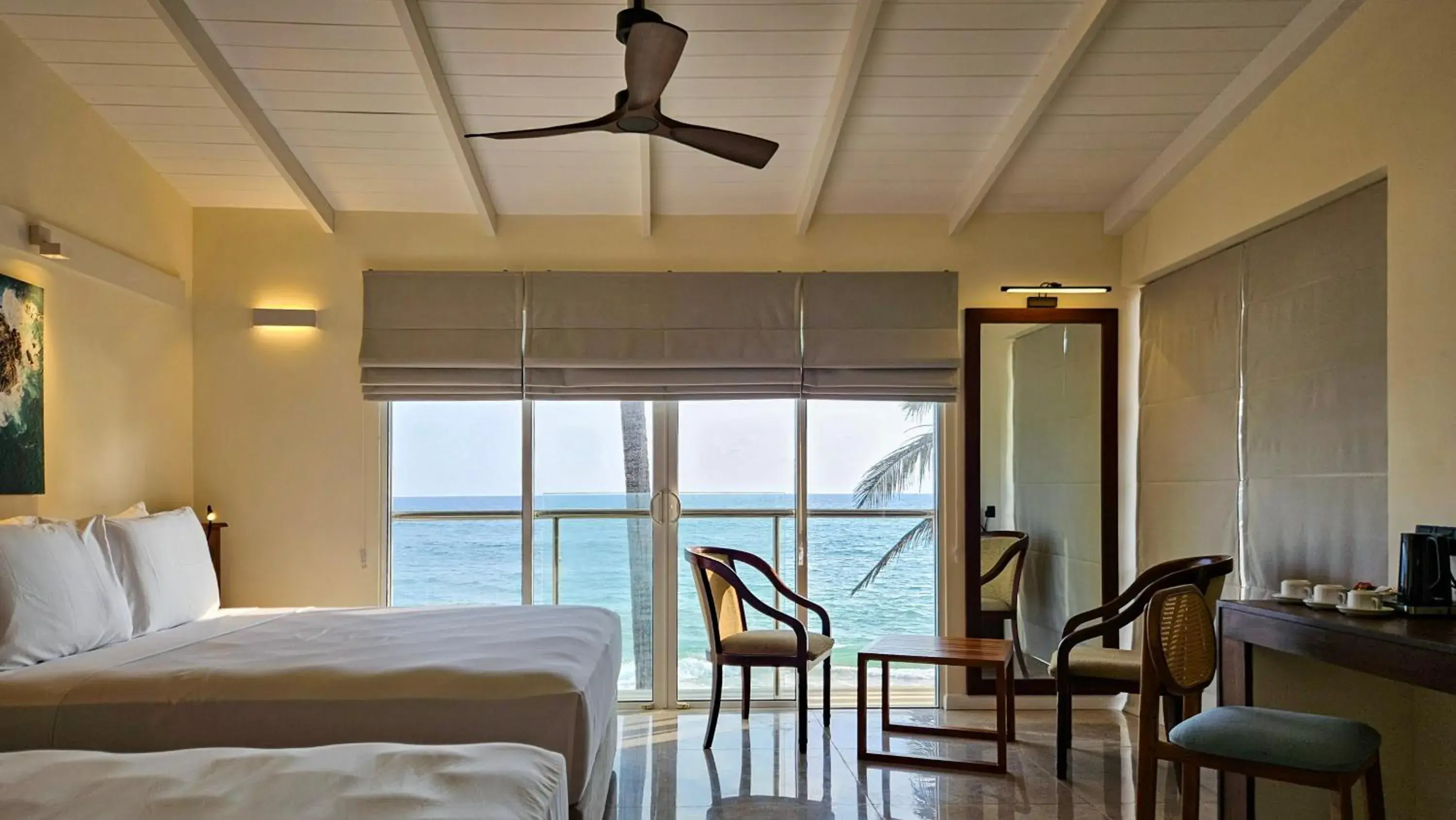Superior Triple Room with Sea View in The South - Beach & Lake Ahangama Superior Triple Room with Sea View in The South - Beach & Lake Ahangama