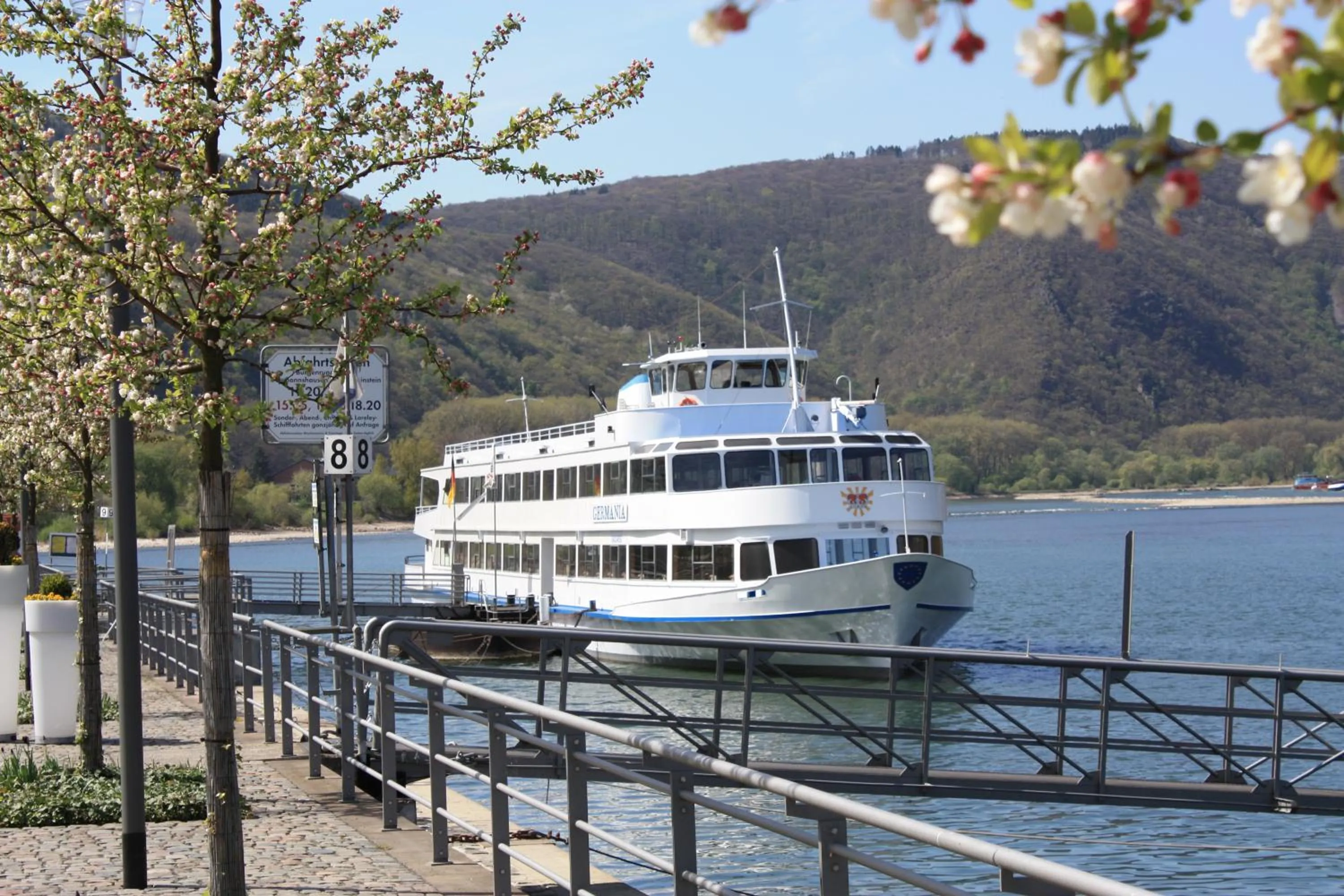 Natural landscape in Hotel Krone