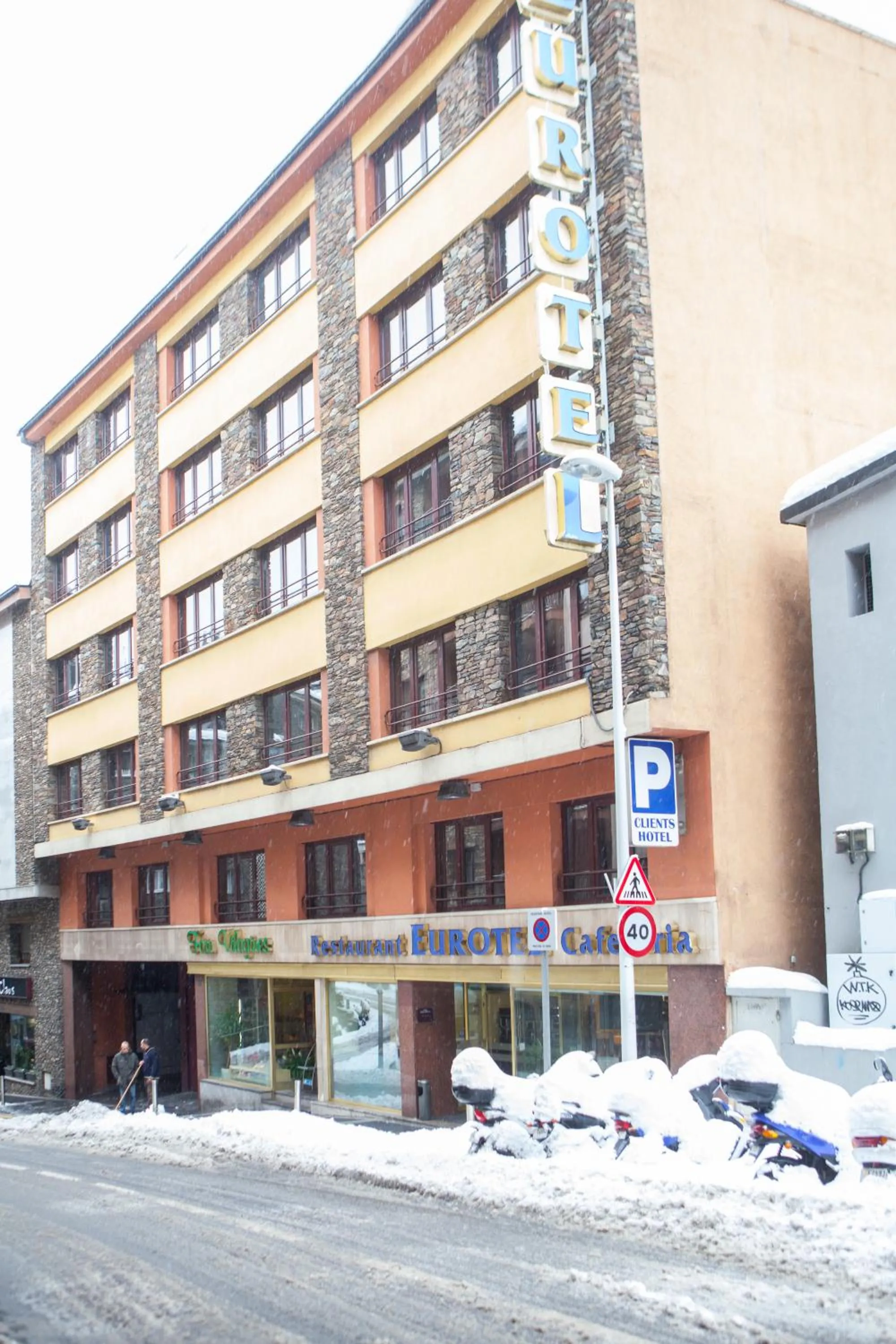 Facade/entrance in Insitu Eurotel Andorra