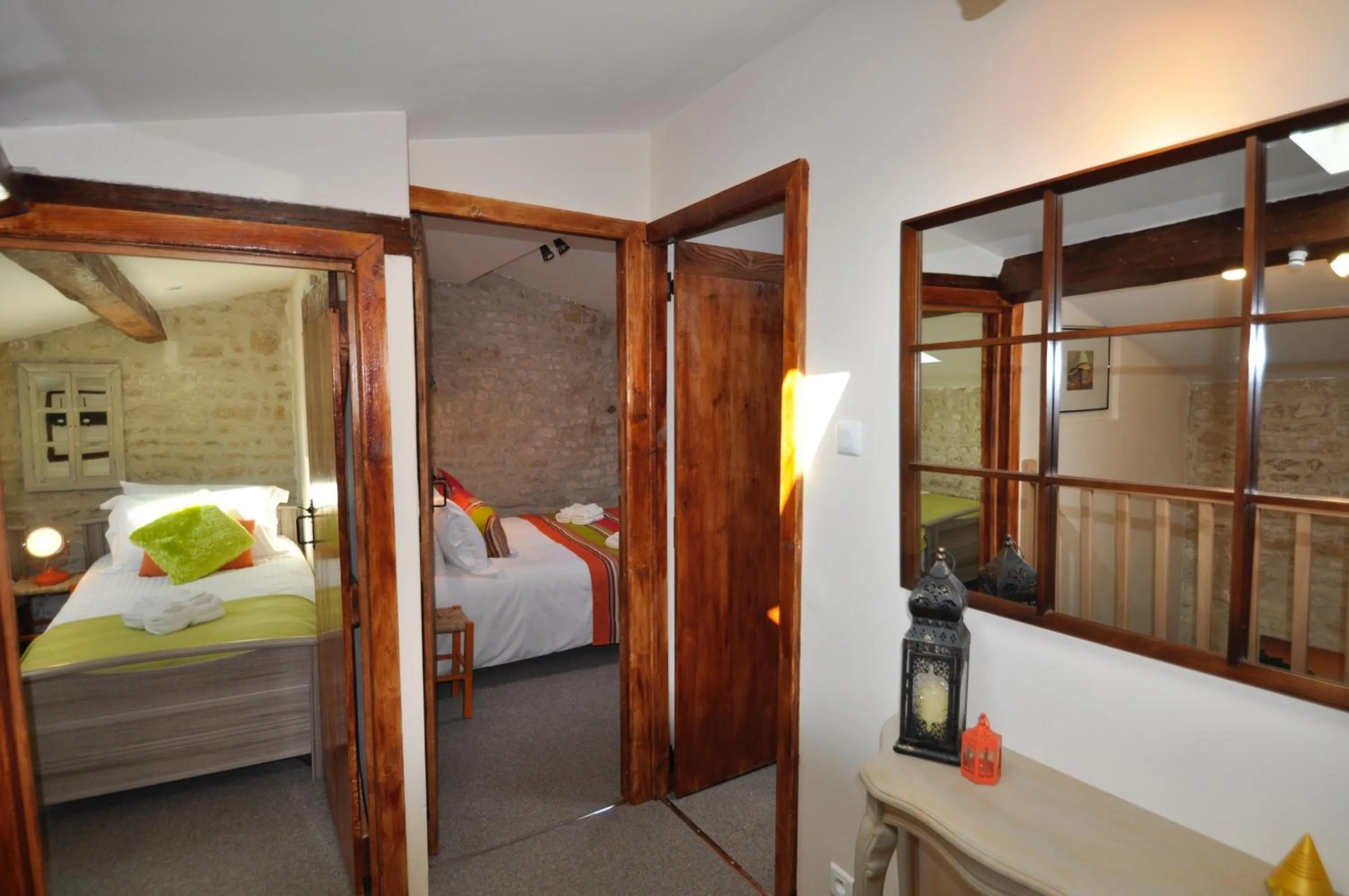 Bedroom, Bed in Chez Fins Bois