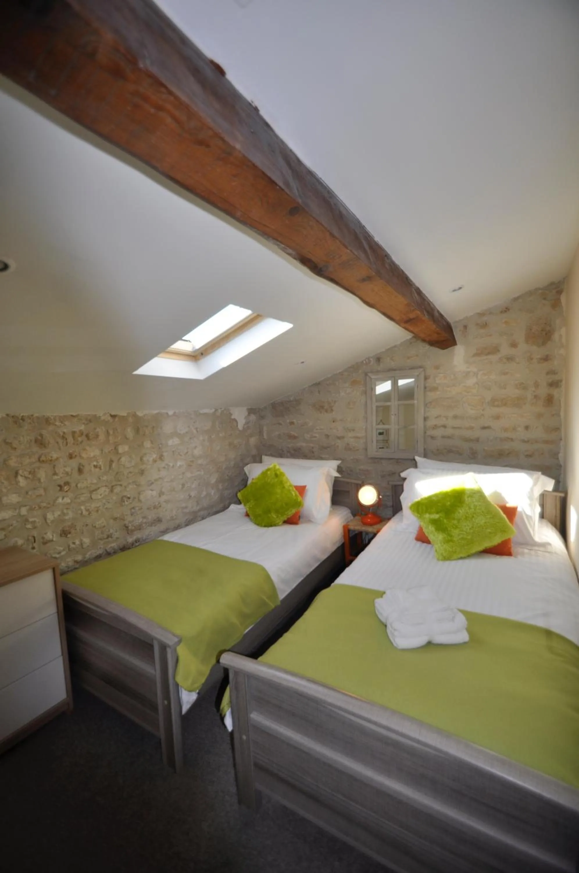 Bedroom, Bed in Chez Fins Bois