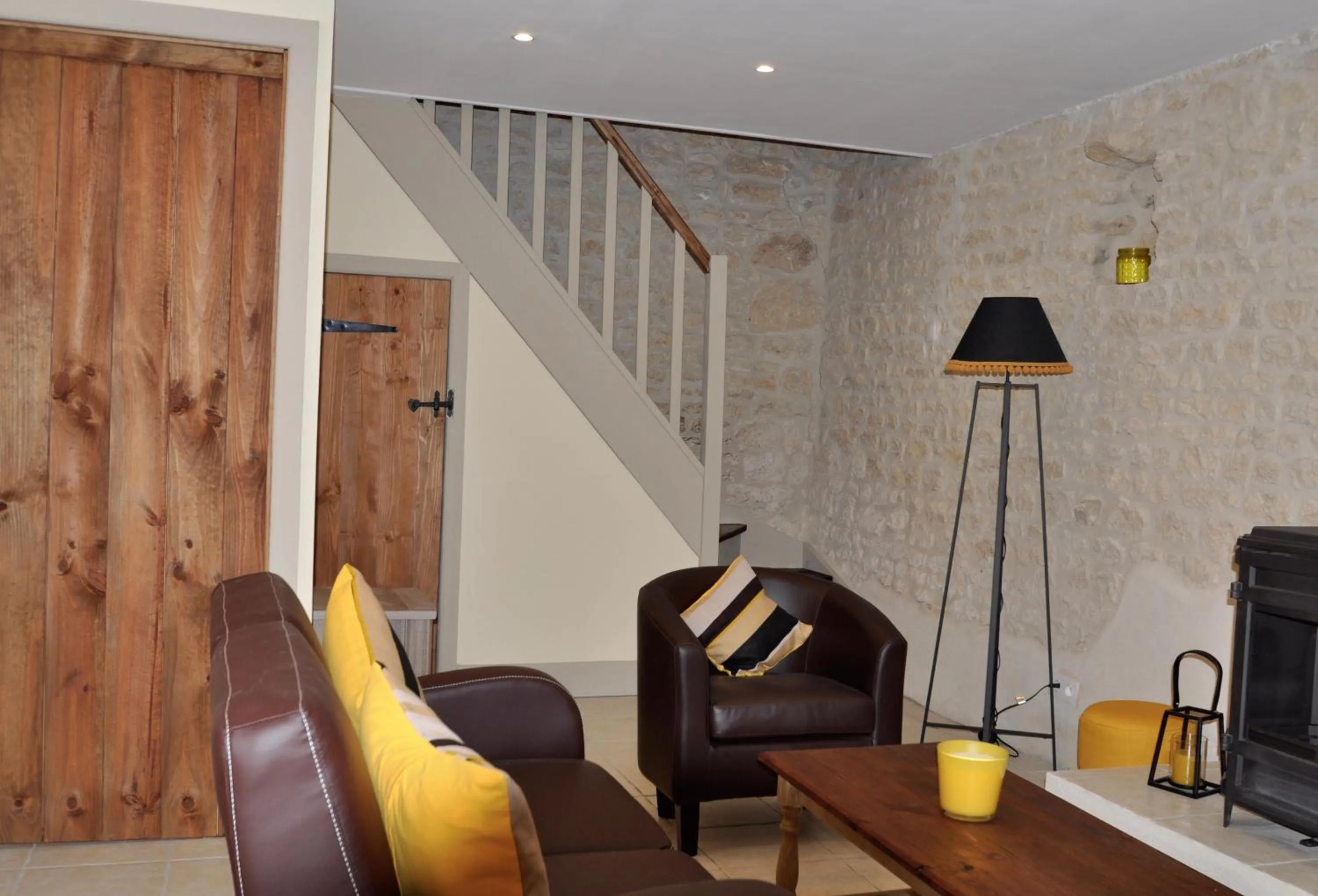 Living room in Chez Fins Bois