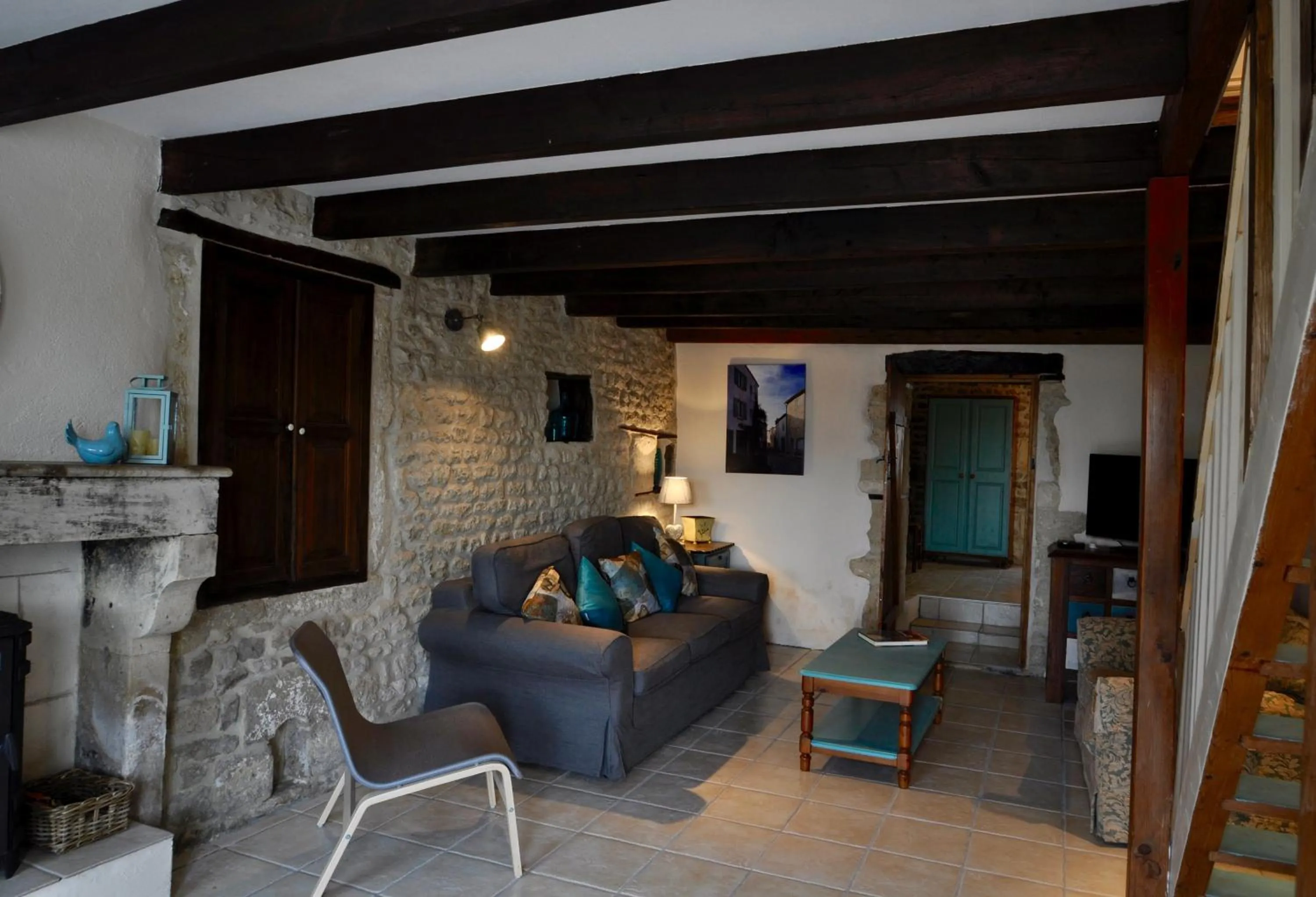 Living room in Chez Fins Bois