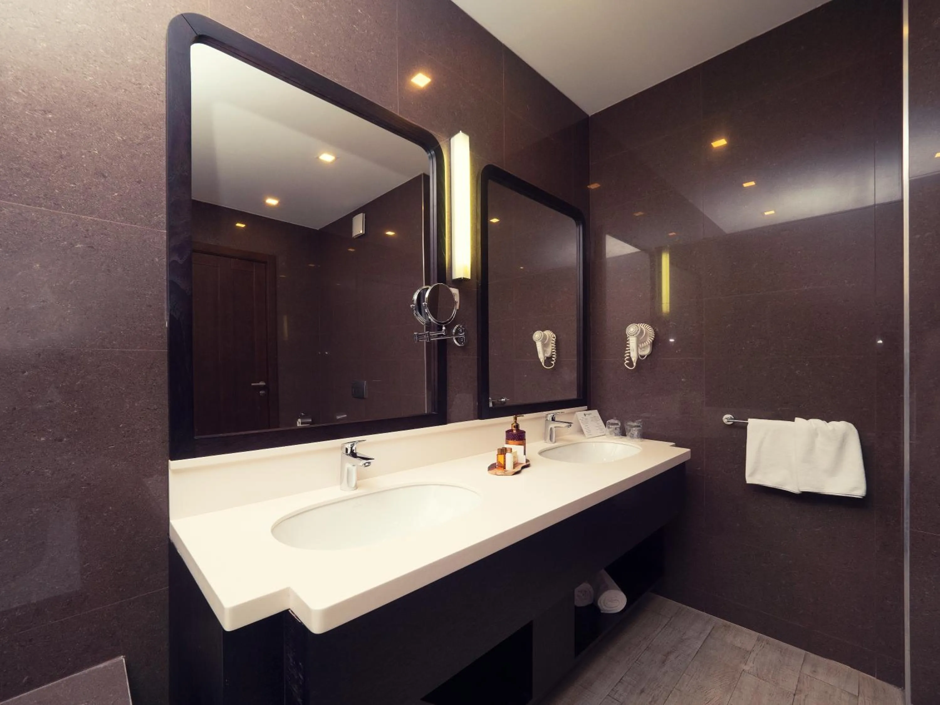 Bathroom in Hotel Moskva