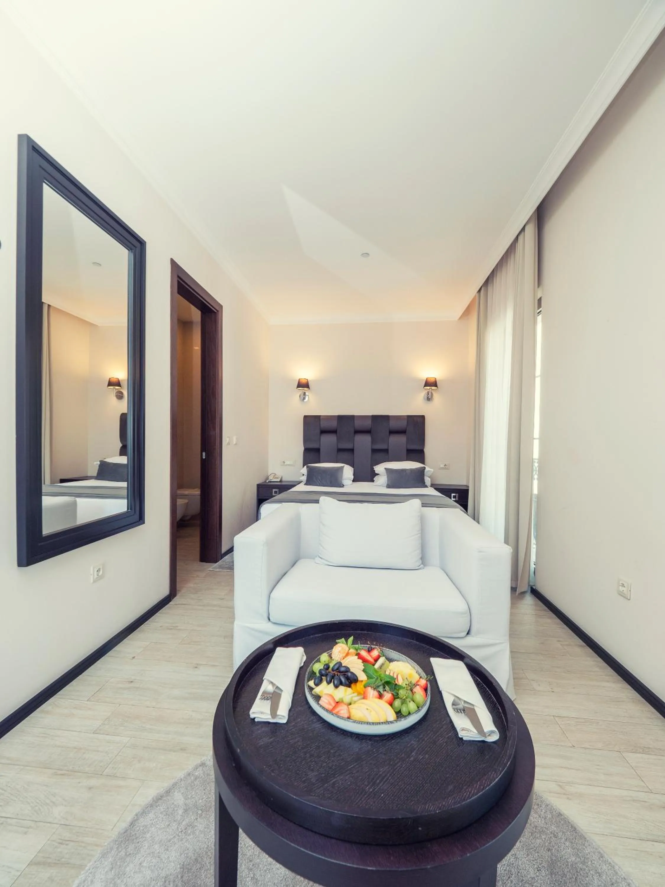 Bedroom in Hotel Moskva