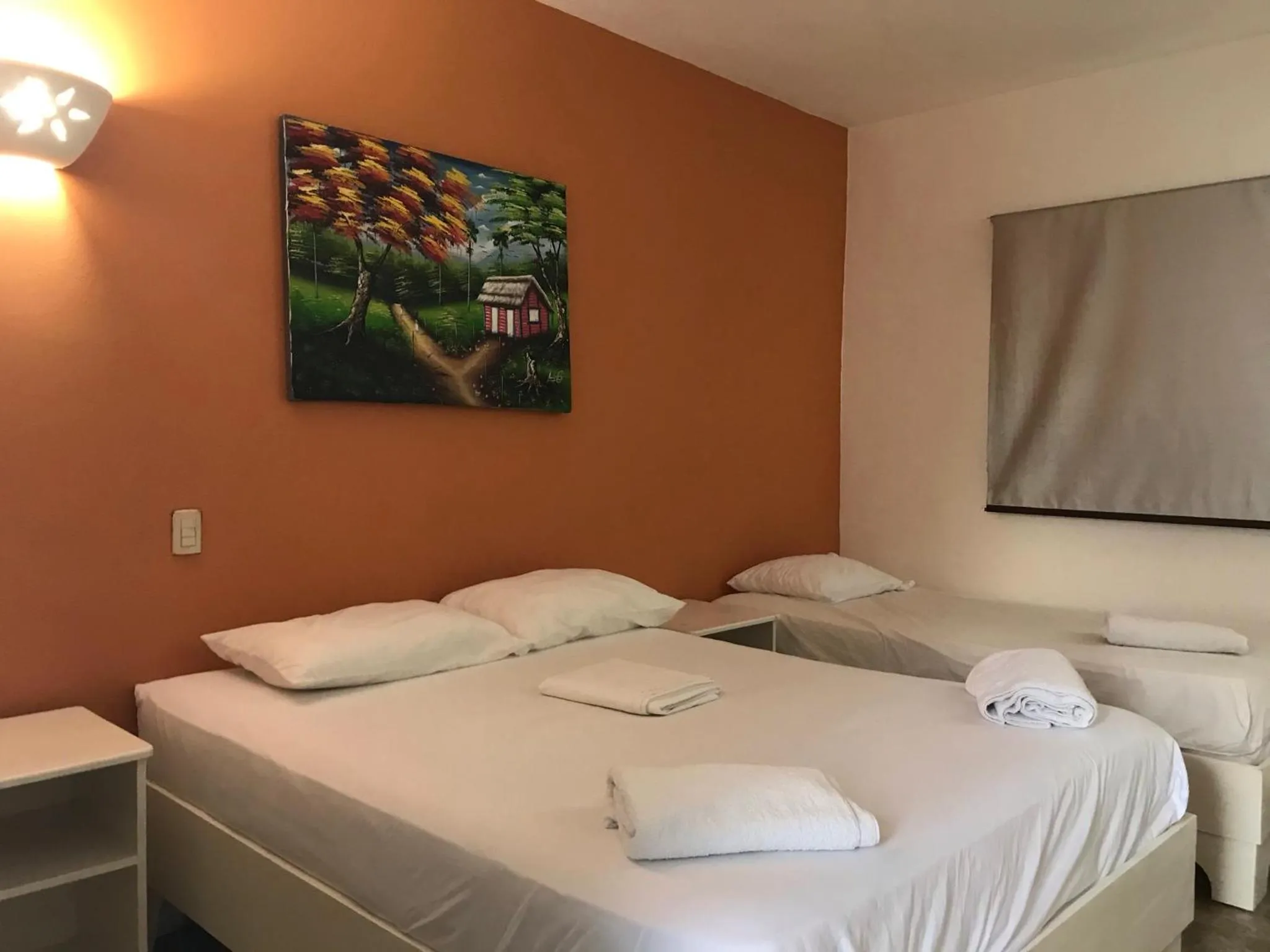 Bed in Albergo El Pulpo, Bayahíbe