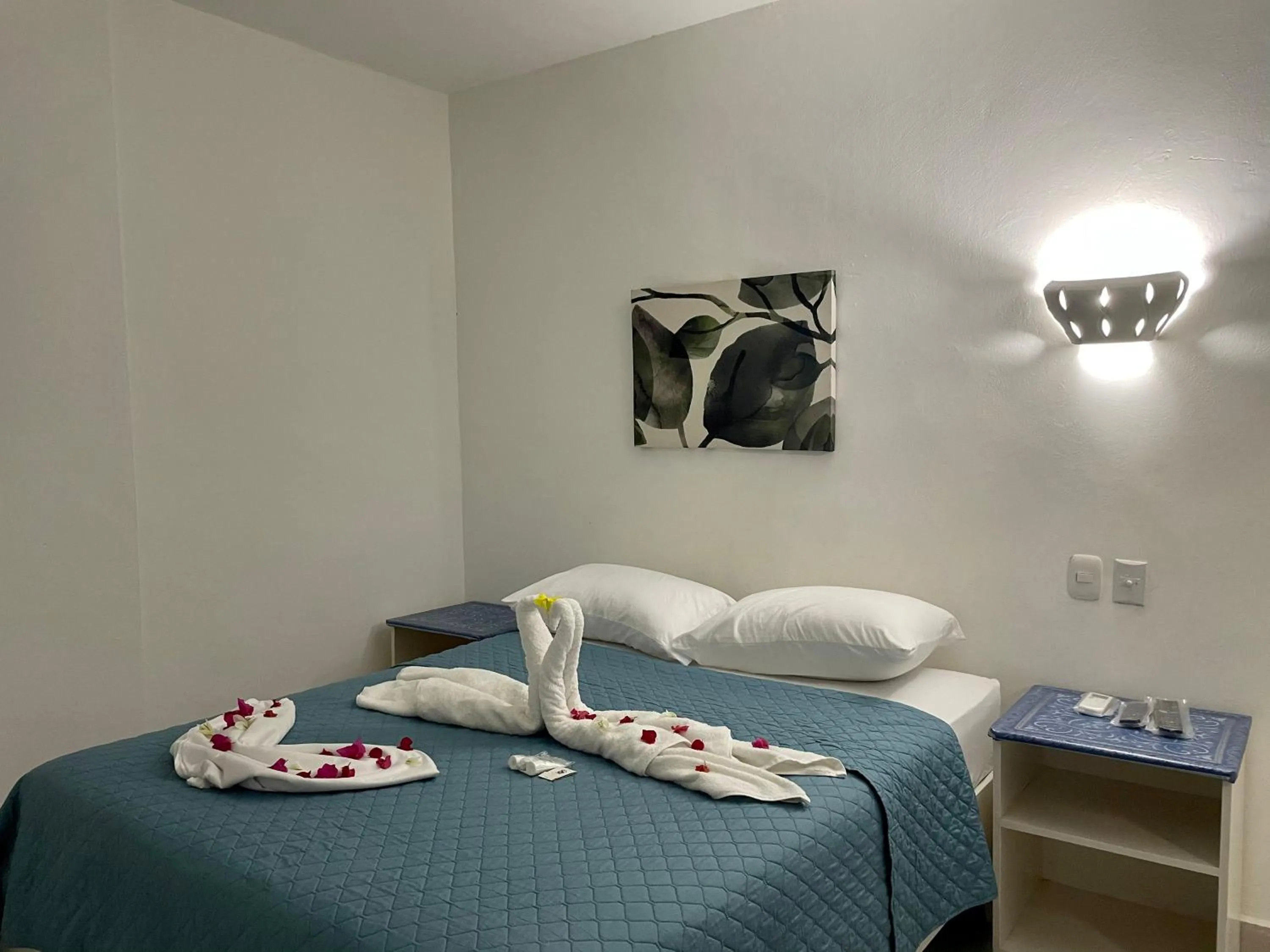 Bed in Albergo El Pulpo, Bayahíbe