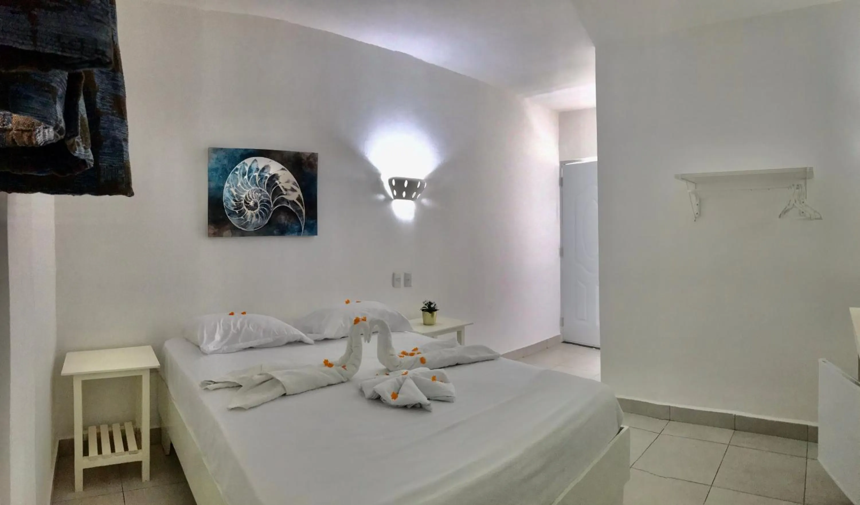 Bed in Albergo El Pulpo, Bayahíbe