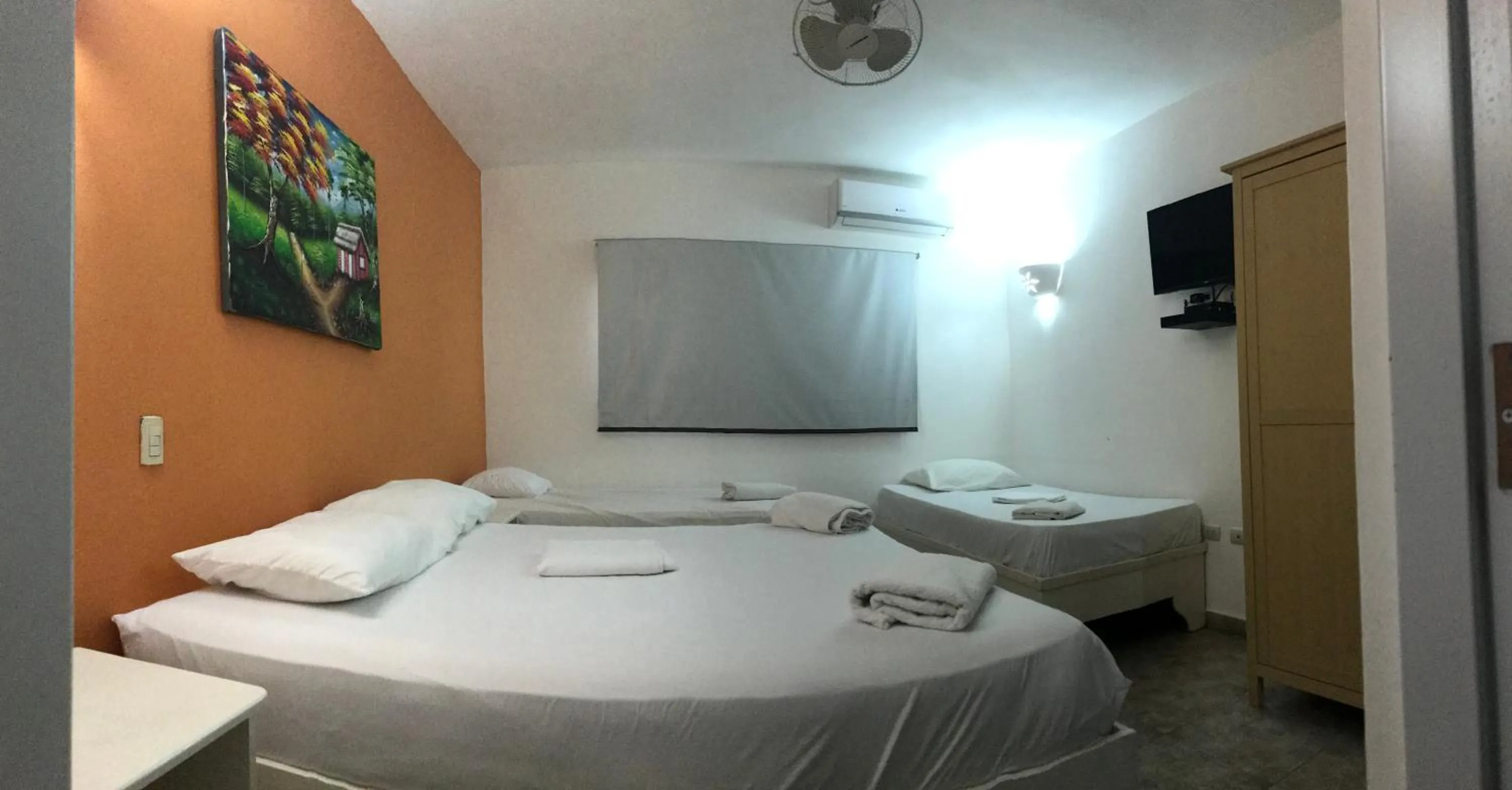 Bed in Albergo El Pulpo, Bayahíbe