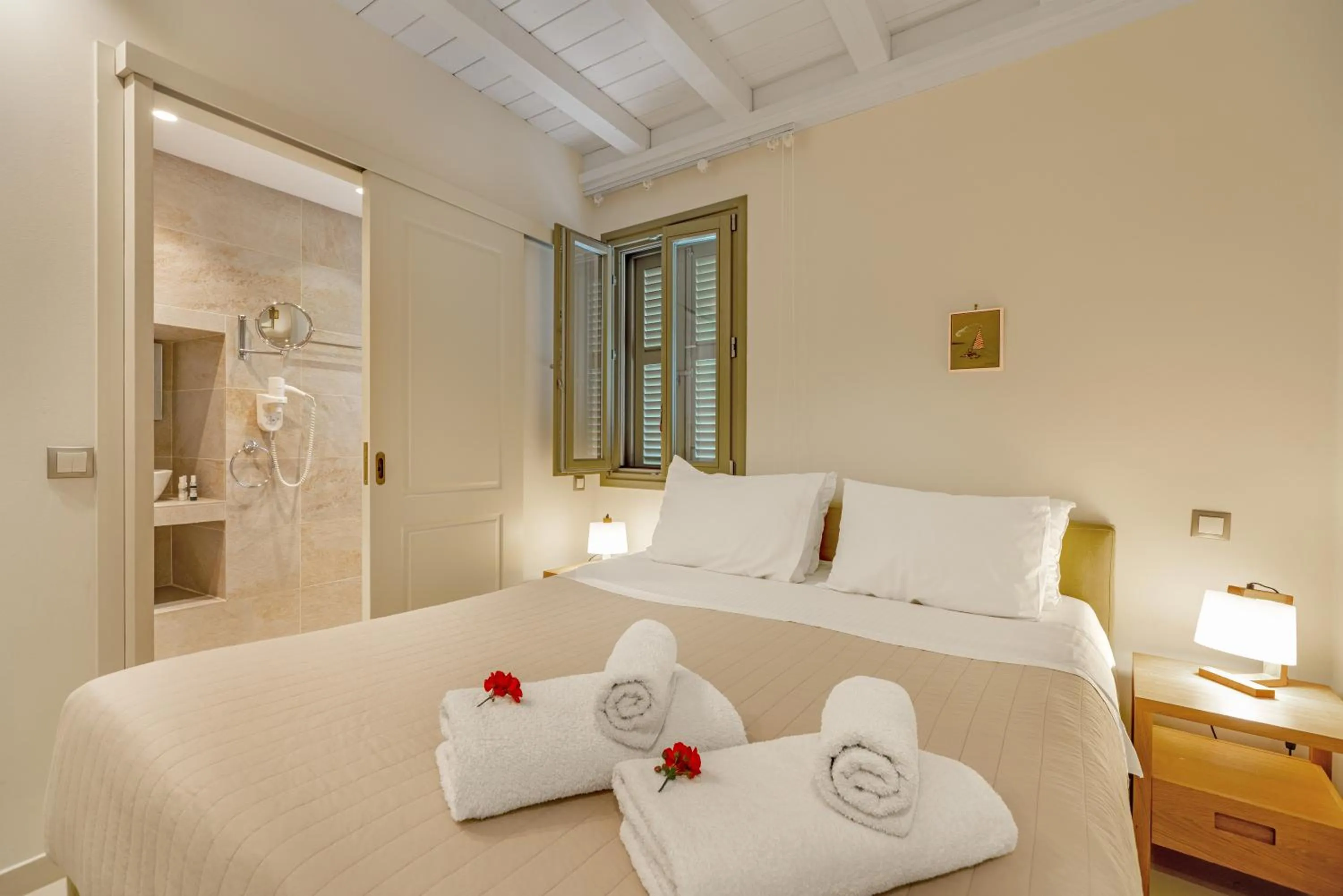 Bedroom, Bed in Belvedere Andros