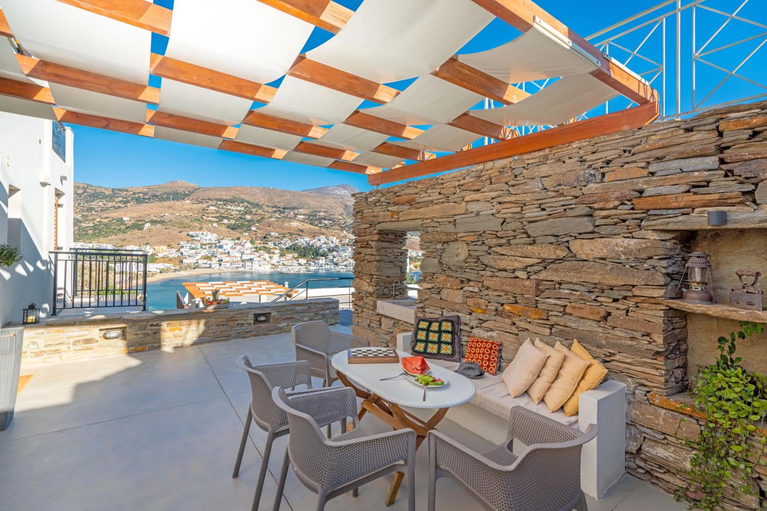 Patio in Belvedere Andros