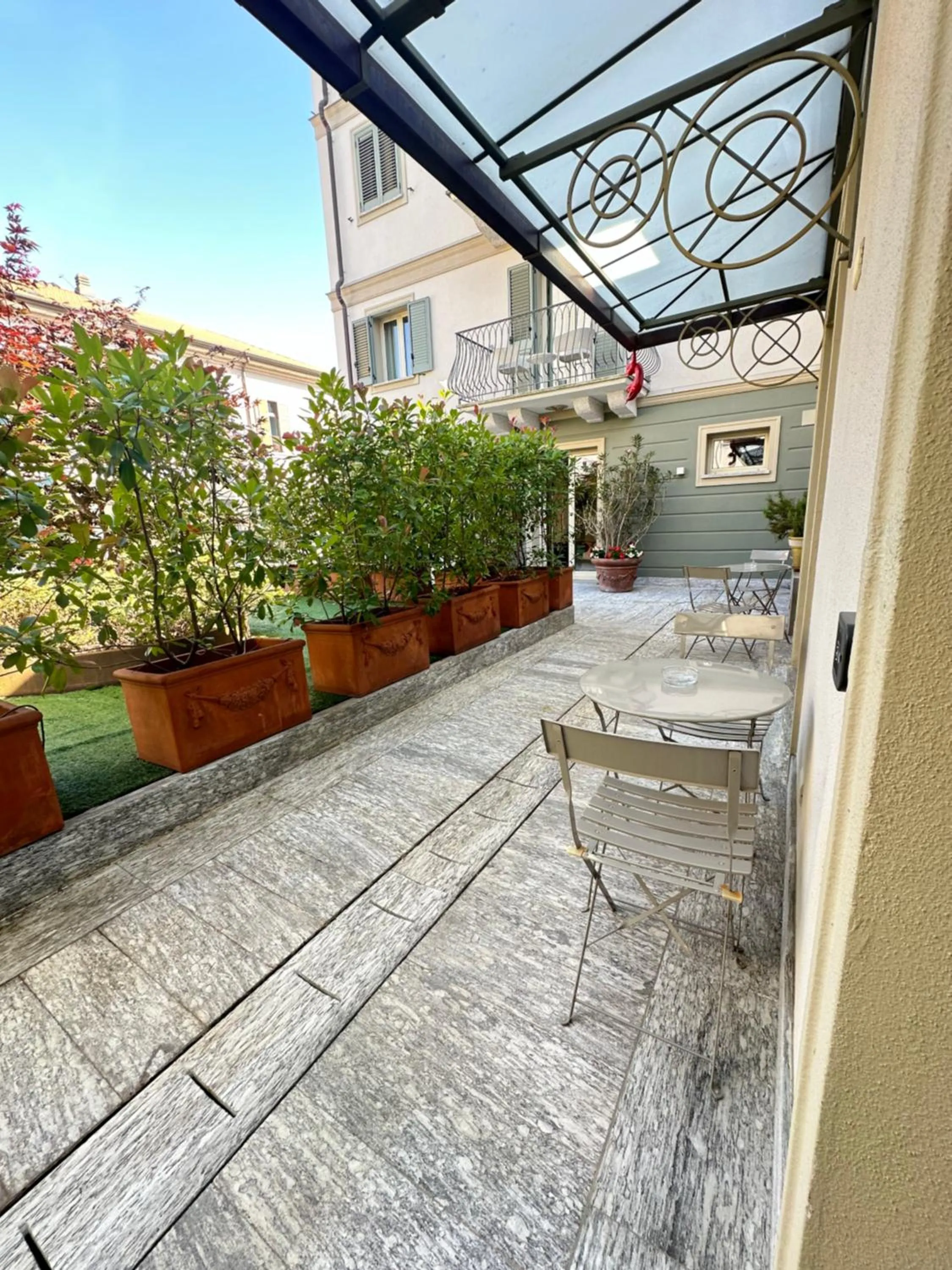 Garden in Hotel Al Campanile - Luxury Suites & Apartments