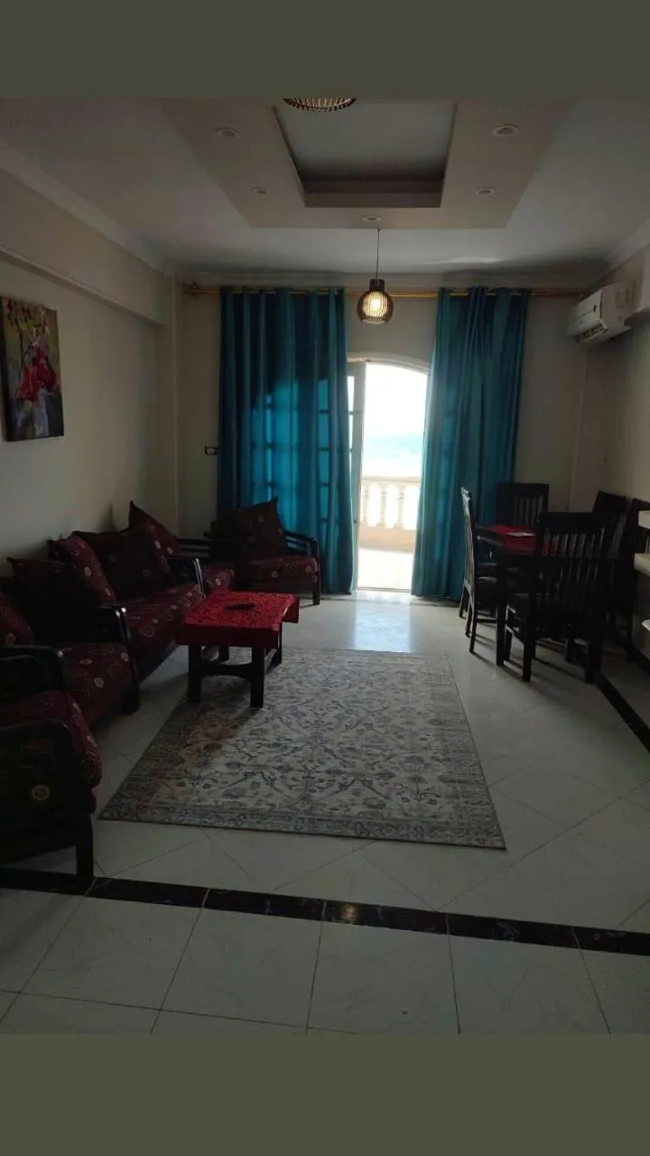 Living room, Bed in Ajami Hotel Armed Forces Apartments