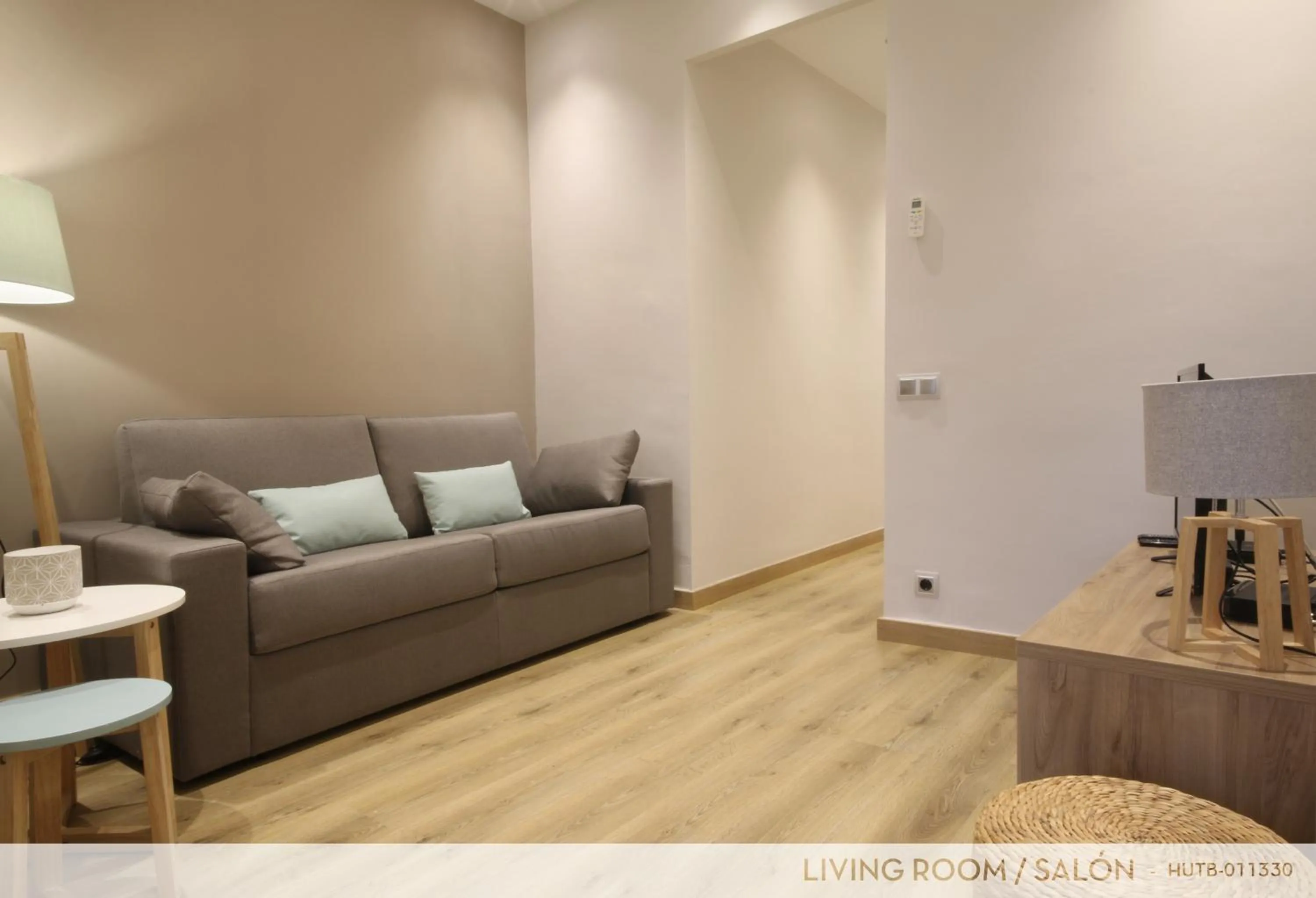 Living room in Suite Place Barcelona Còrsega