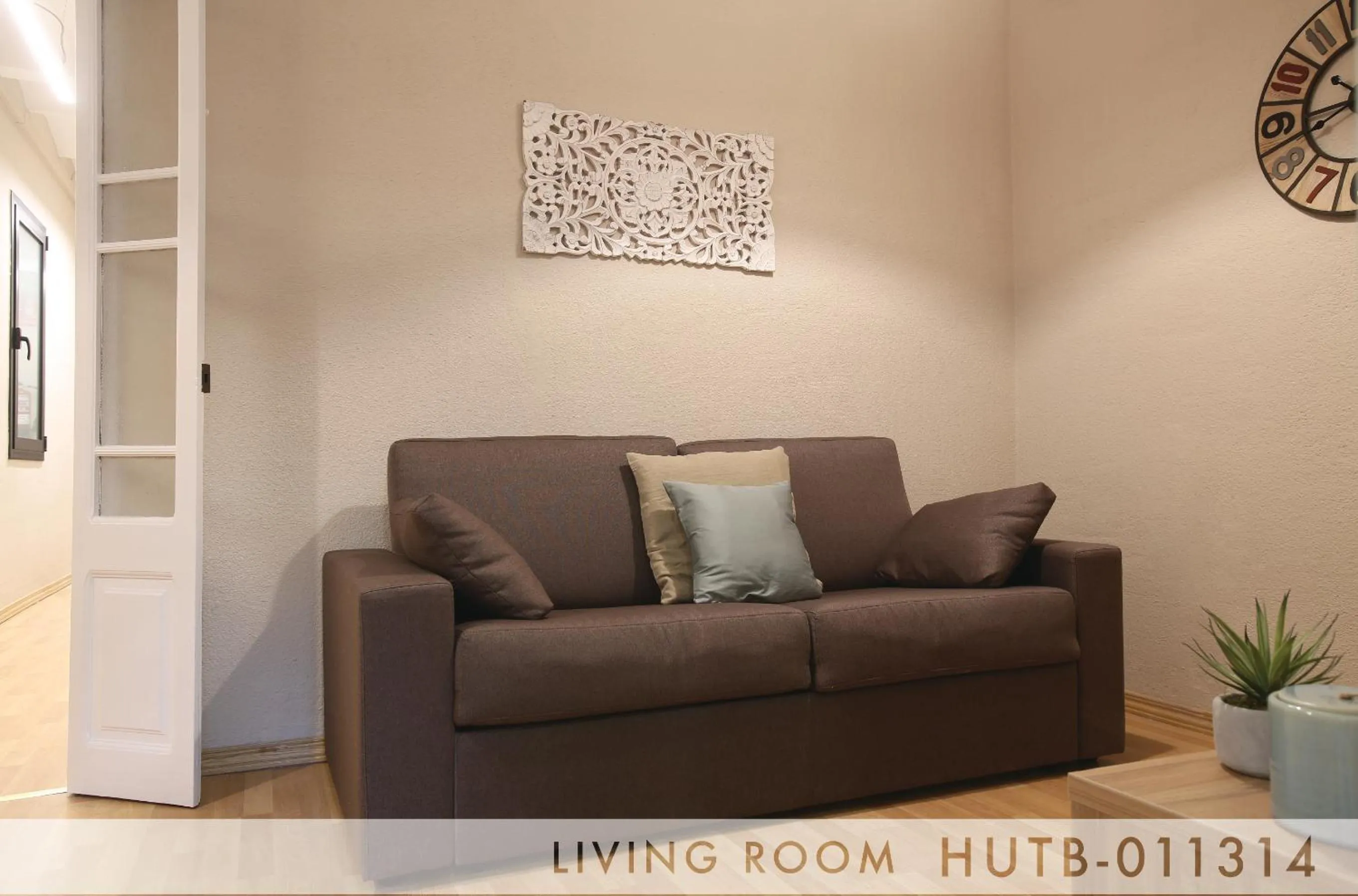 Living room in Suite Place Barcelona Còrsega