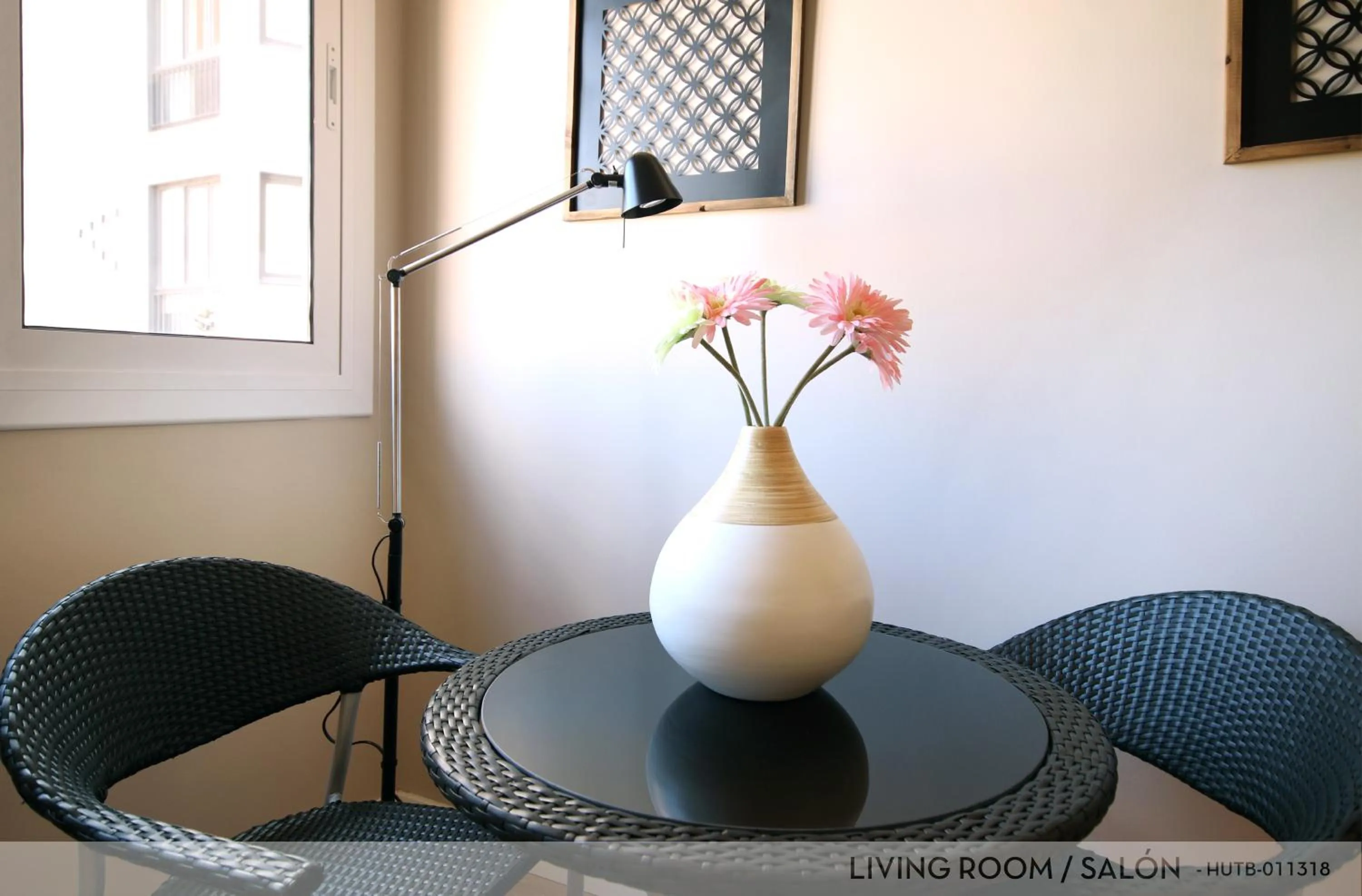 Living room in Suite Place Barcelona Còrsega