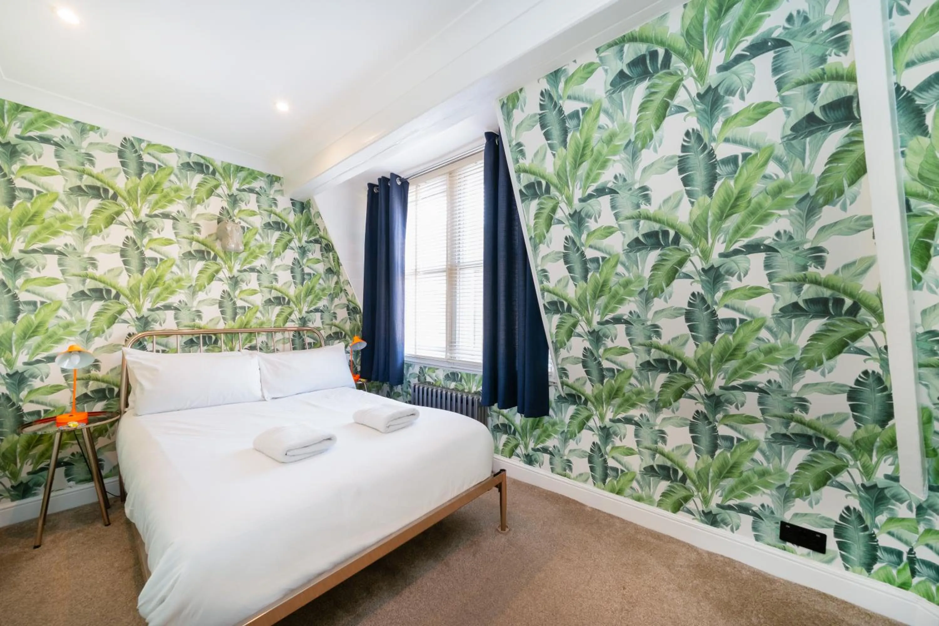 Bed in Crashpads Shoreditch Brick Lane Mini Lofts