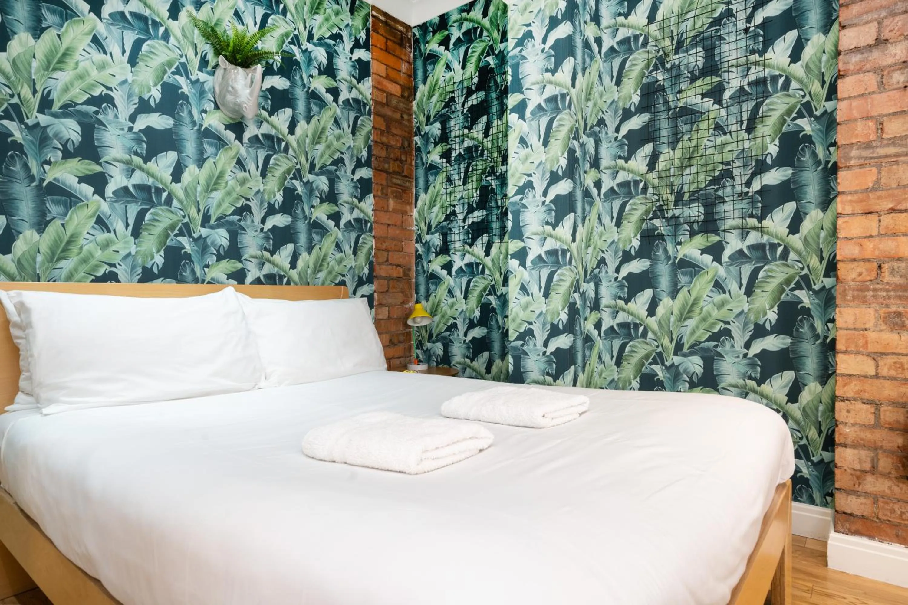 Bed in Crashpads Shoreditch Brick Lane Mini Lofts