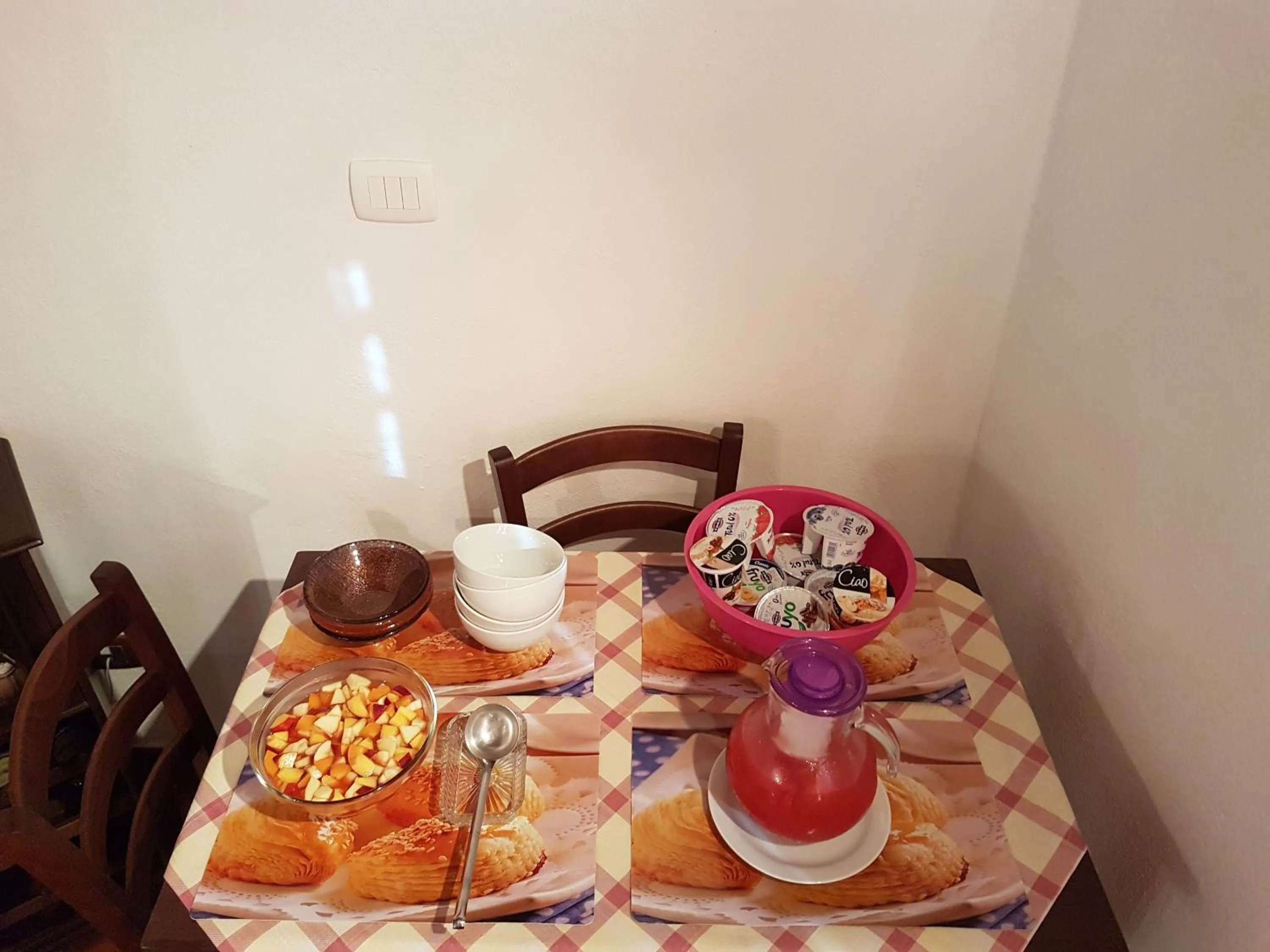 Italian breakfast in Il Pozzo Di Sant'Andrea