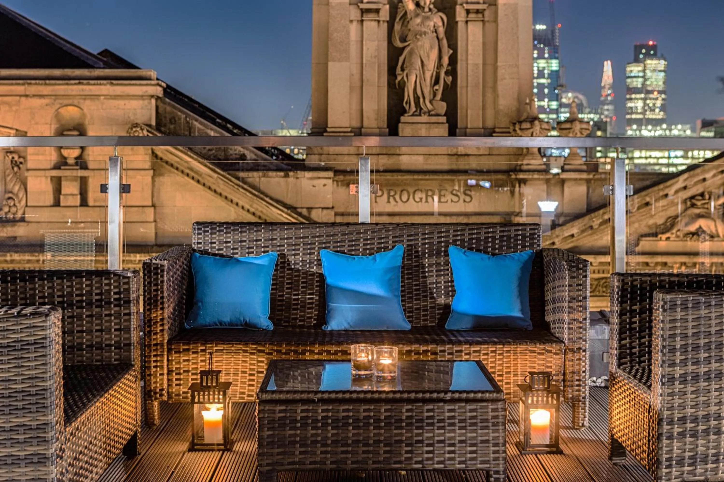 Balcony/Terrace in Courthouse Hotel Shoreditch