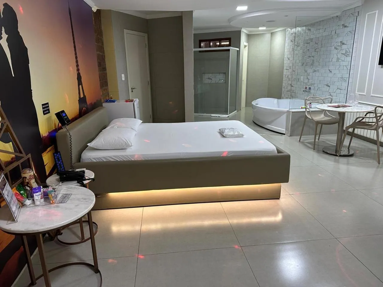 Bed in Motel Casa de Pedra