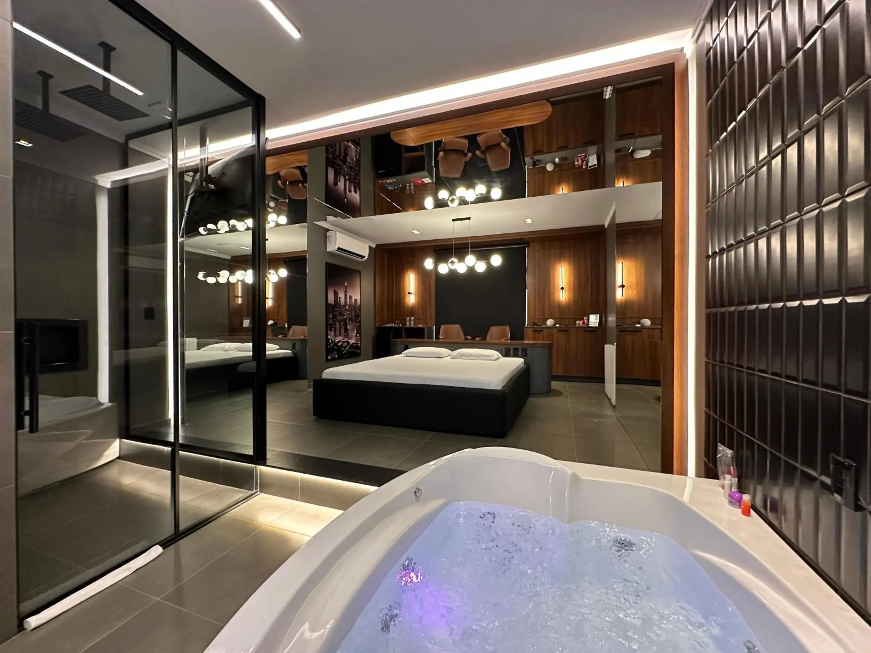 Suite with Spa Bath in Motel Casa de Pedra Suite with Spa Bath in Motel Casa de Pedra