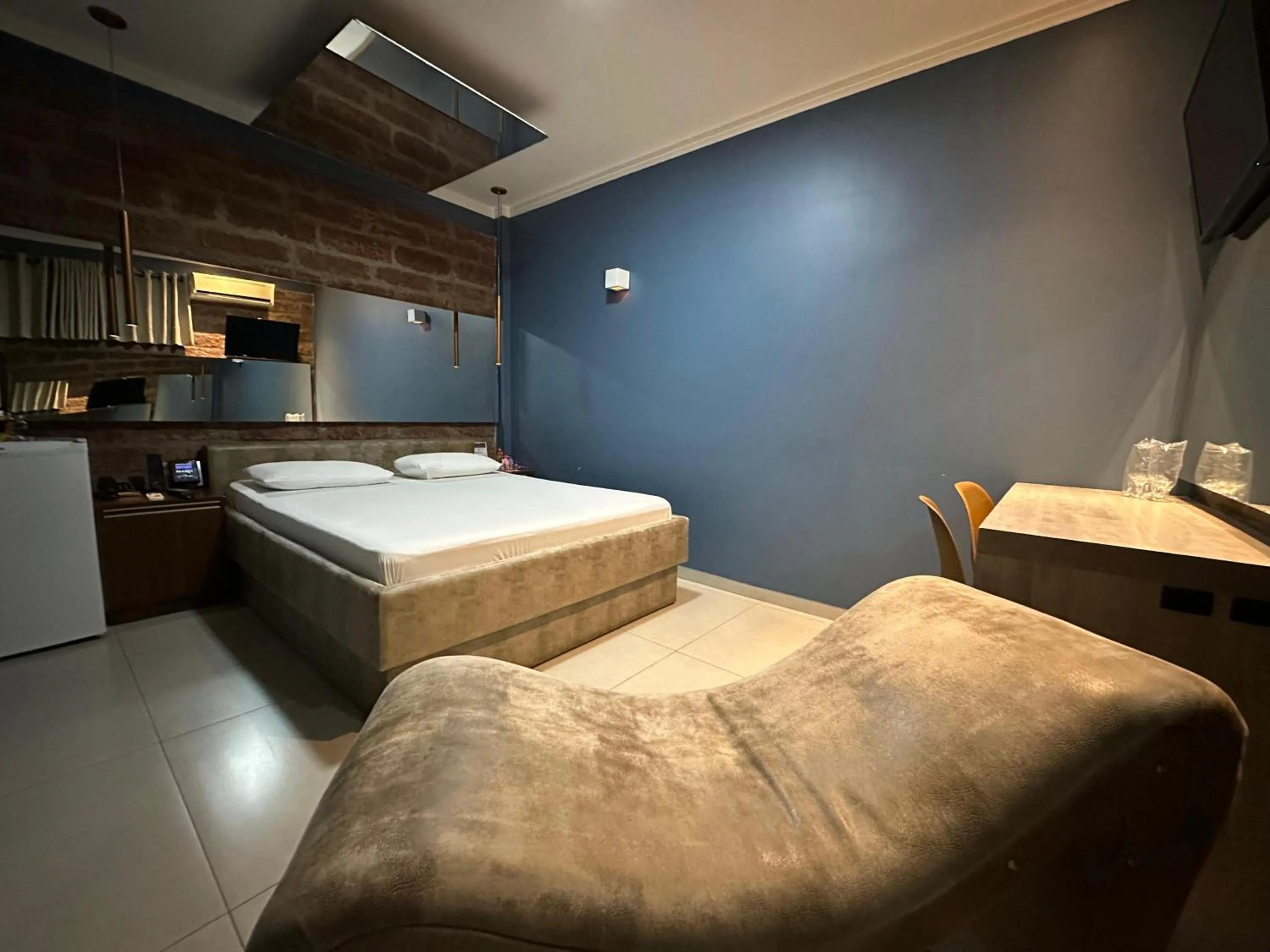 Bed in Motel Casa de Pedra