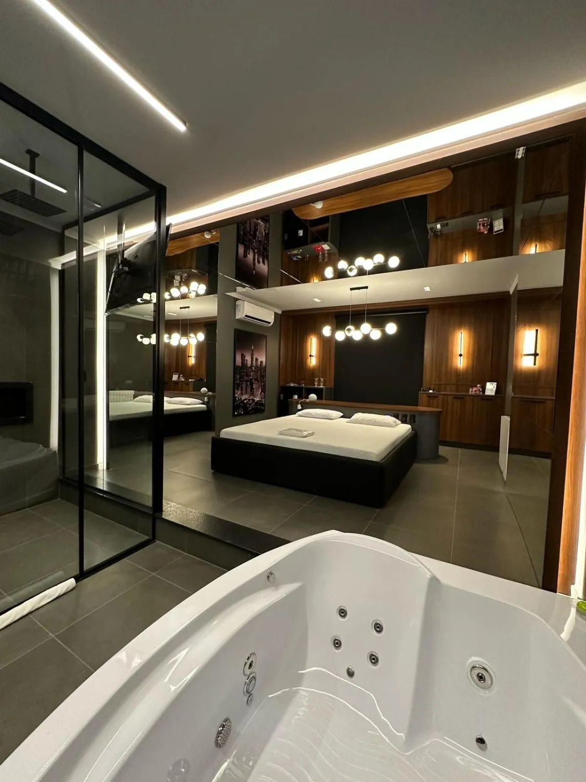 Bed in Motel Casa de Pedra