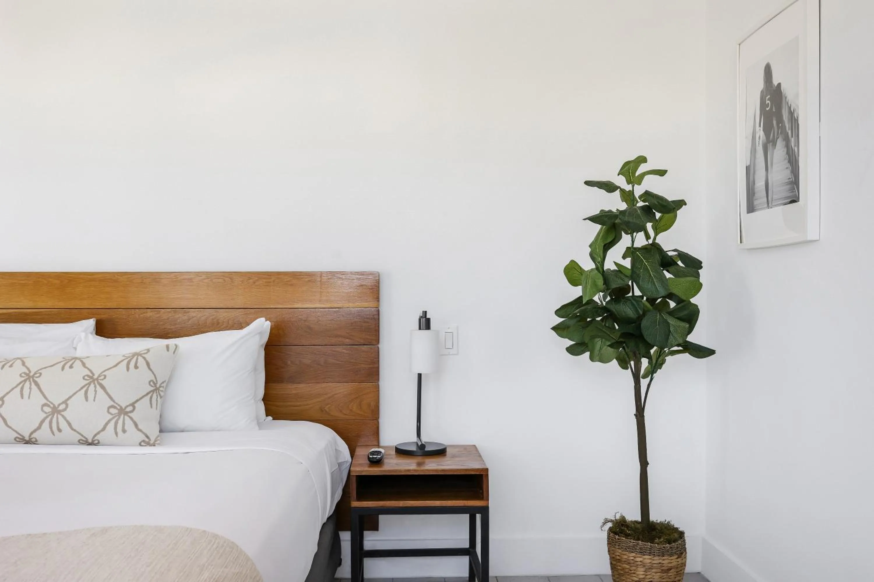 Bed in The Meridian Hotel by At Mine Hospitality