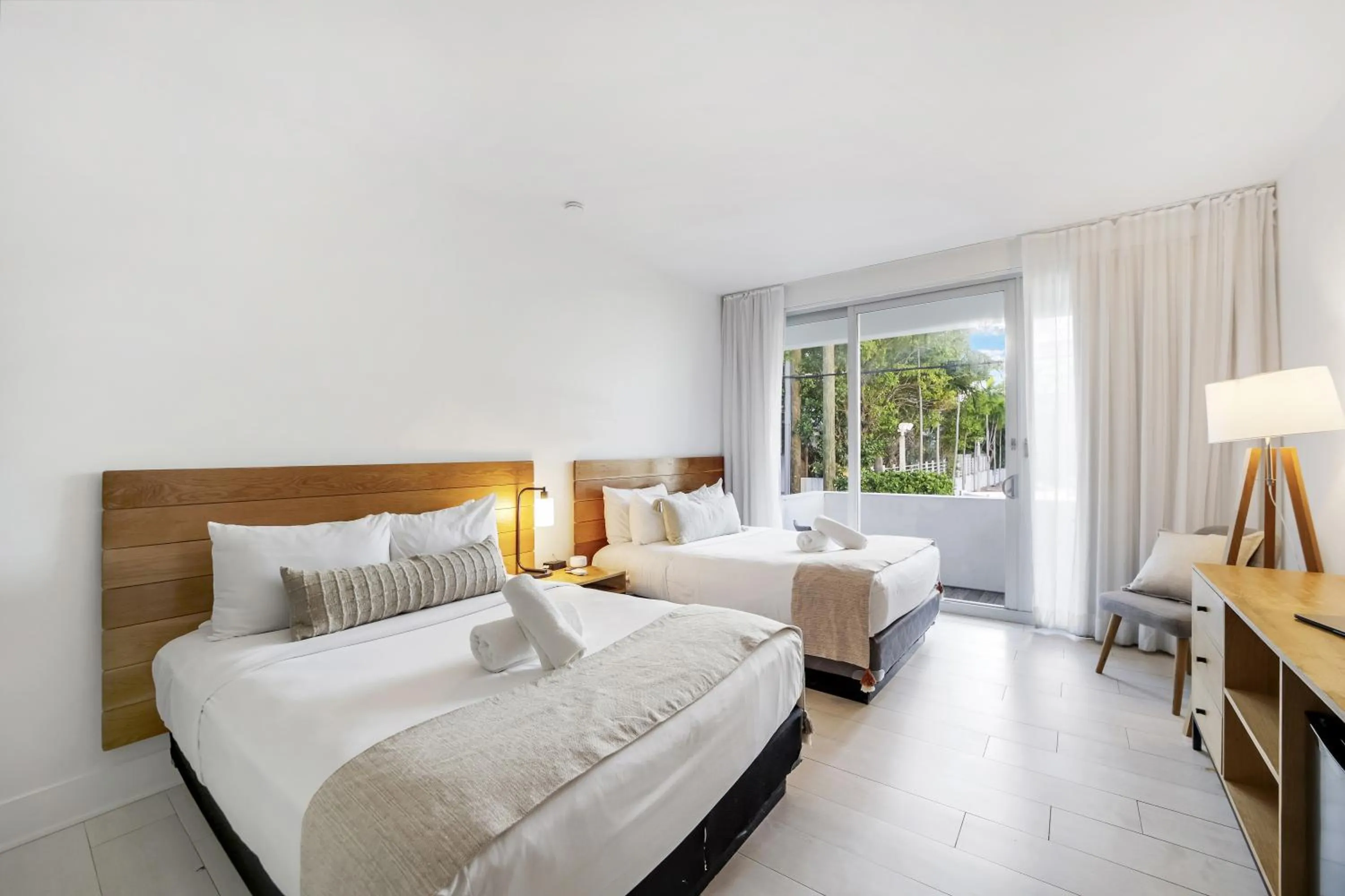 Bed in The Meridian Hotel by At Mine Hospitality