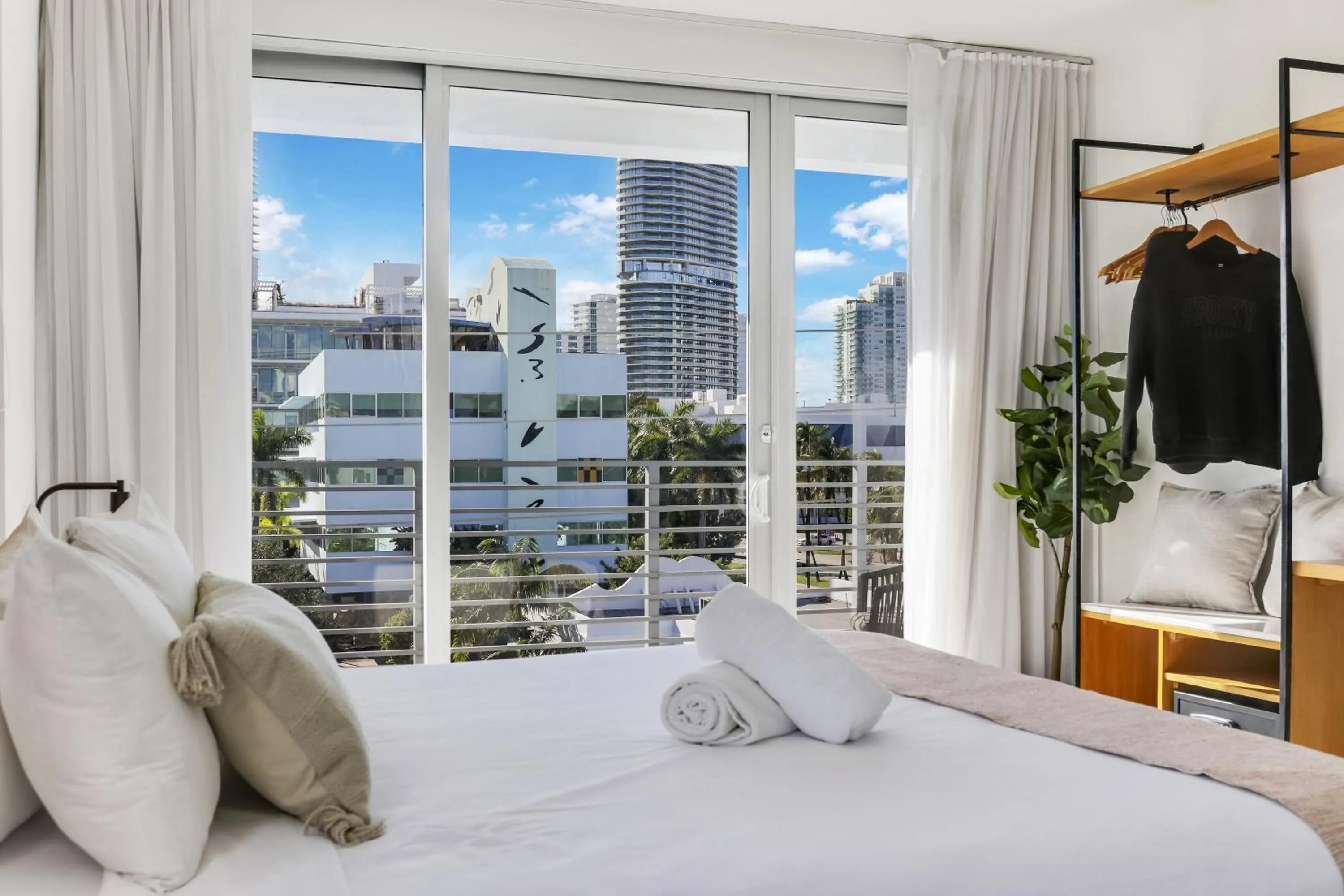 Bed in The Meridian Hotel by At Mine Hospitality