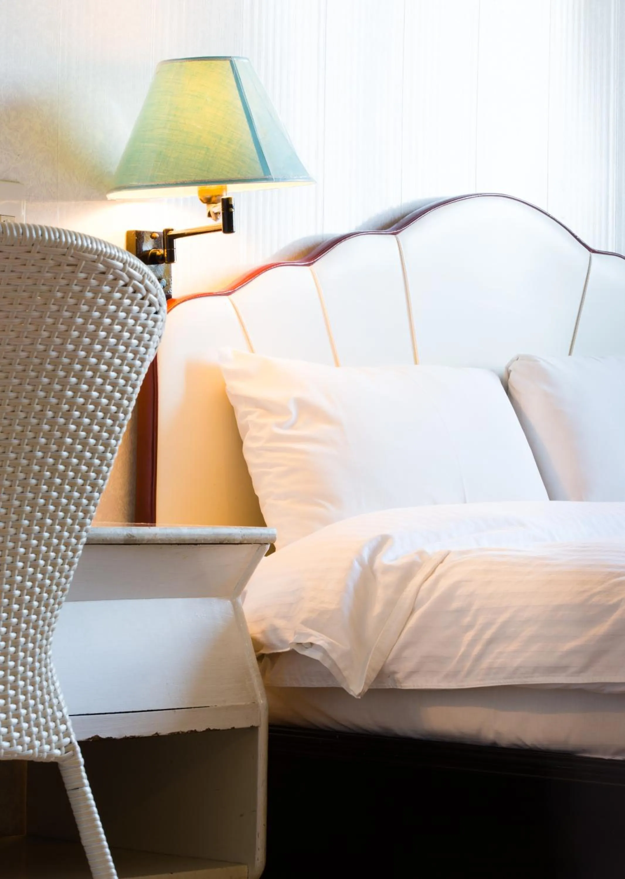 Bed in Dajenshan Hotel