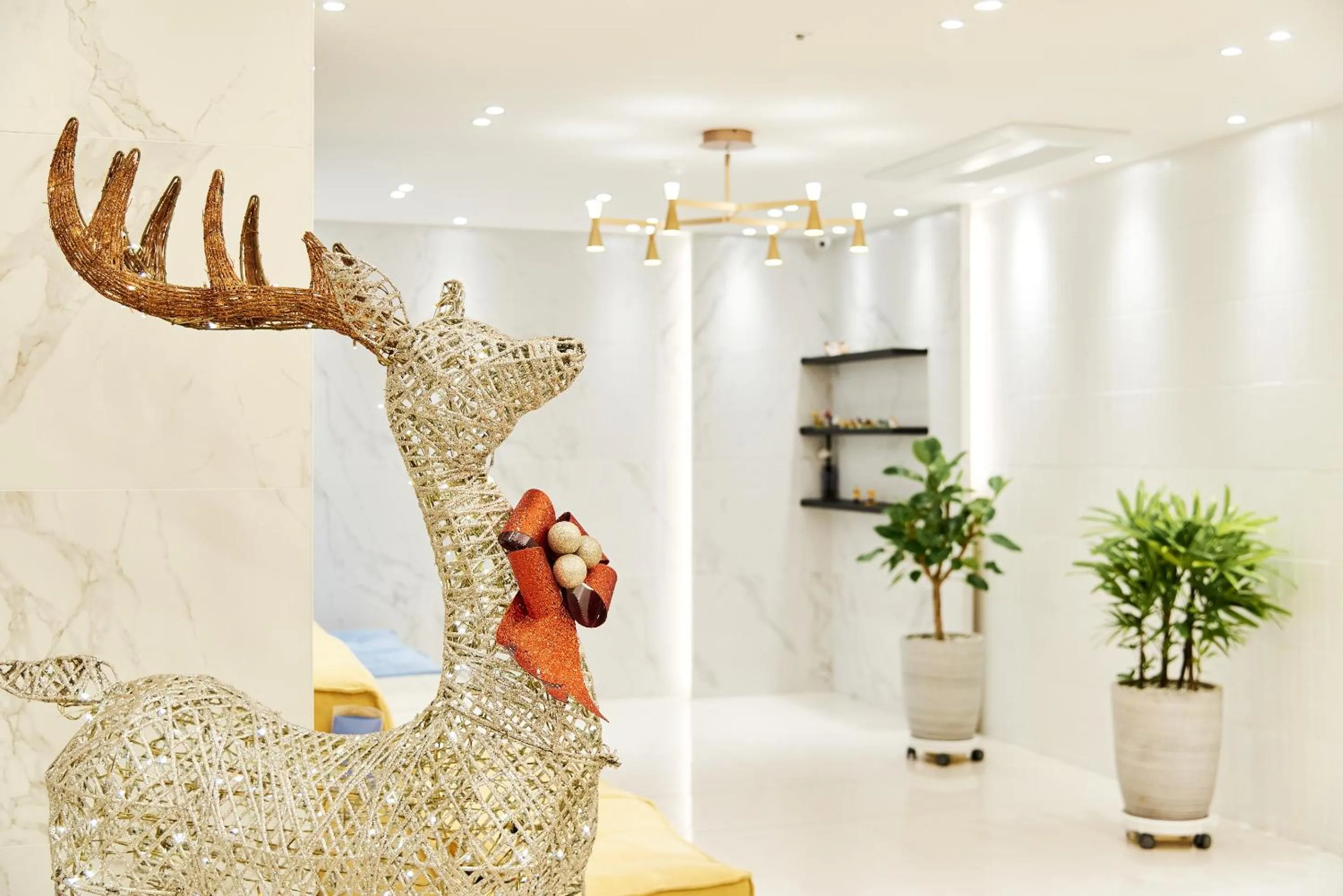 Lobby or reception in Seattle B Hotel