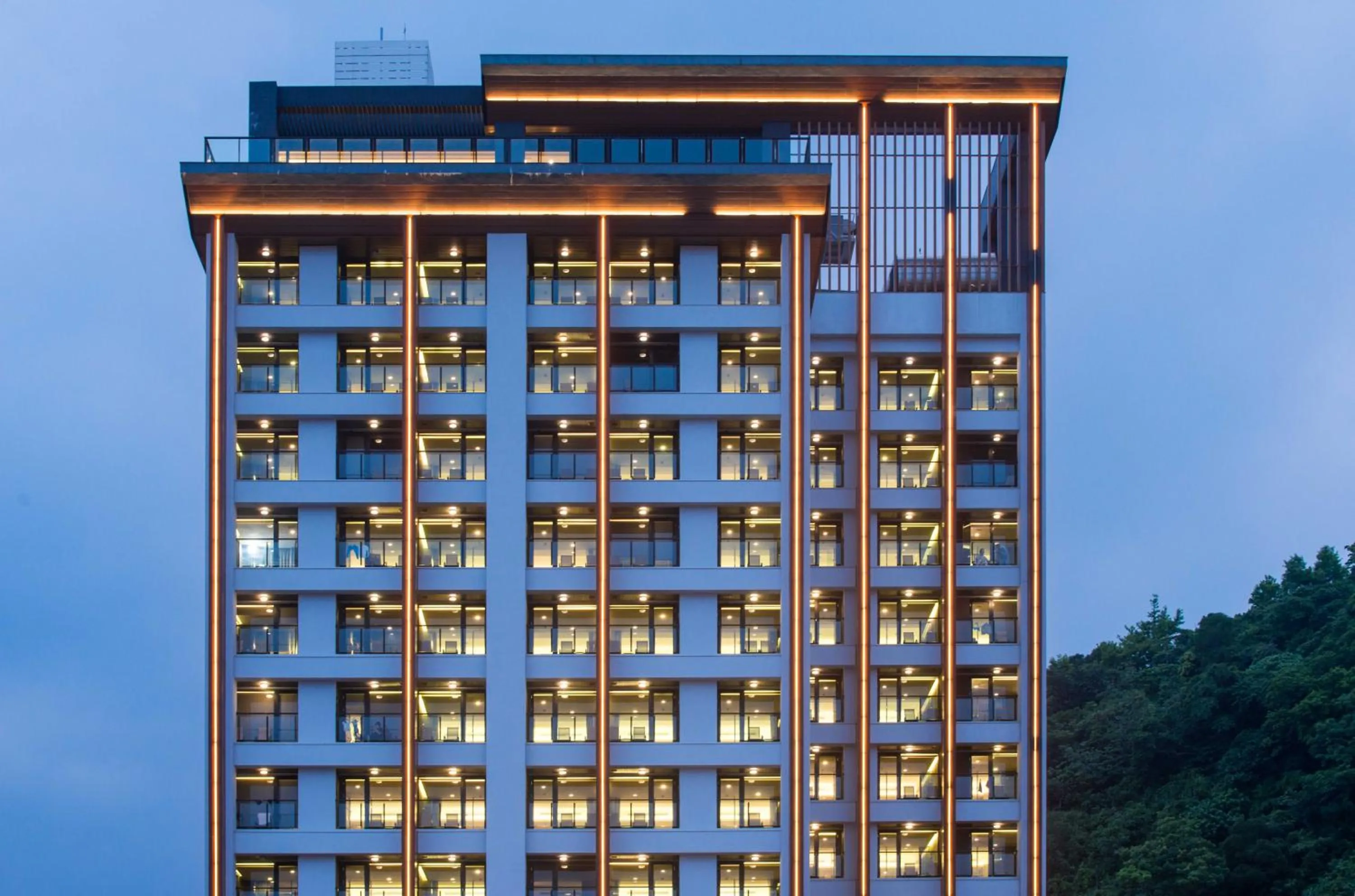 Facade/entrance in Lakeshore Hotel Suao