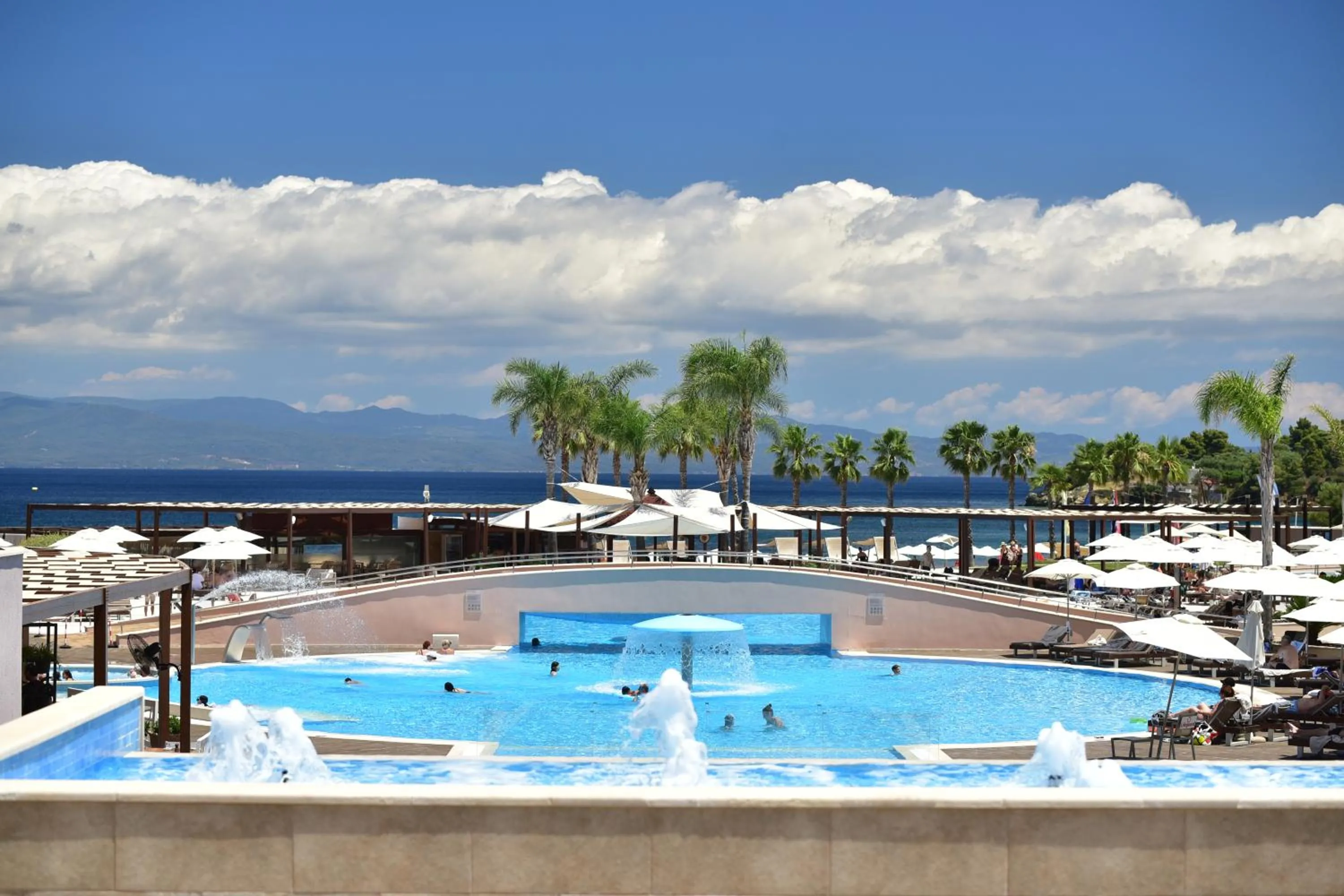 Pool view in Miraggio Thermal Spa Resort