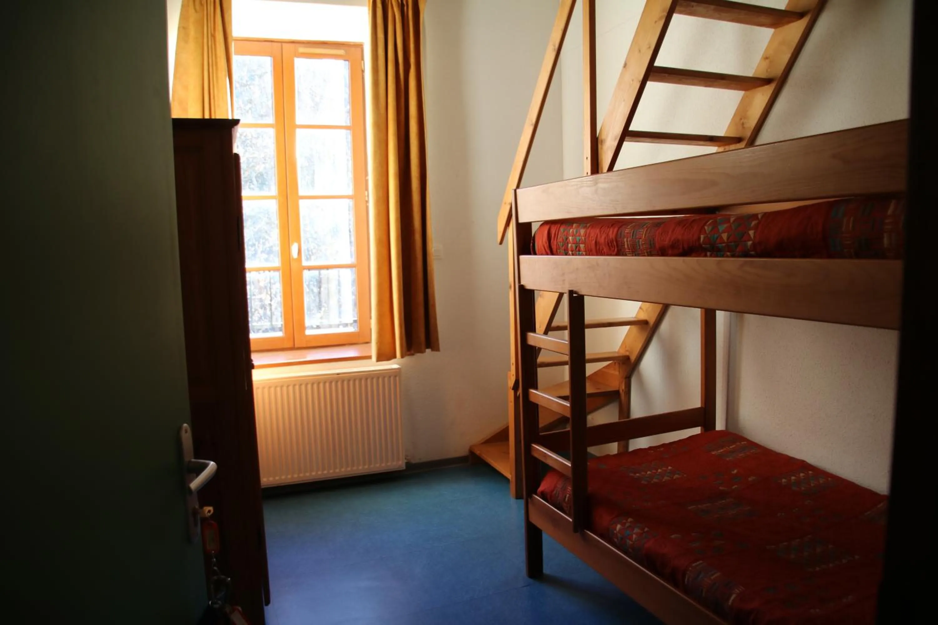 Bed in Gite et camping Ascou La Forge