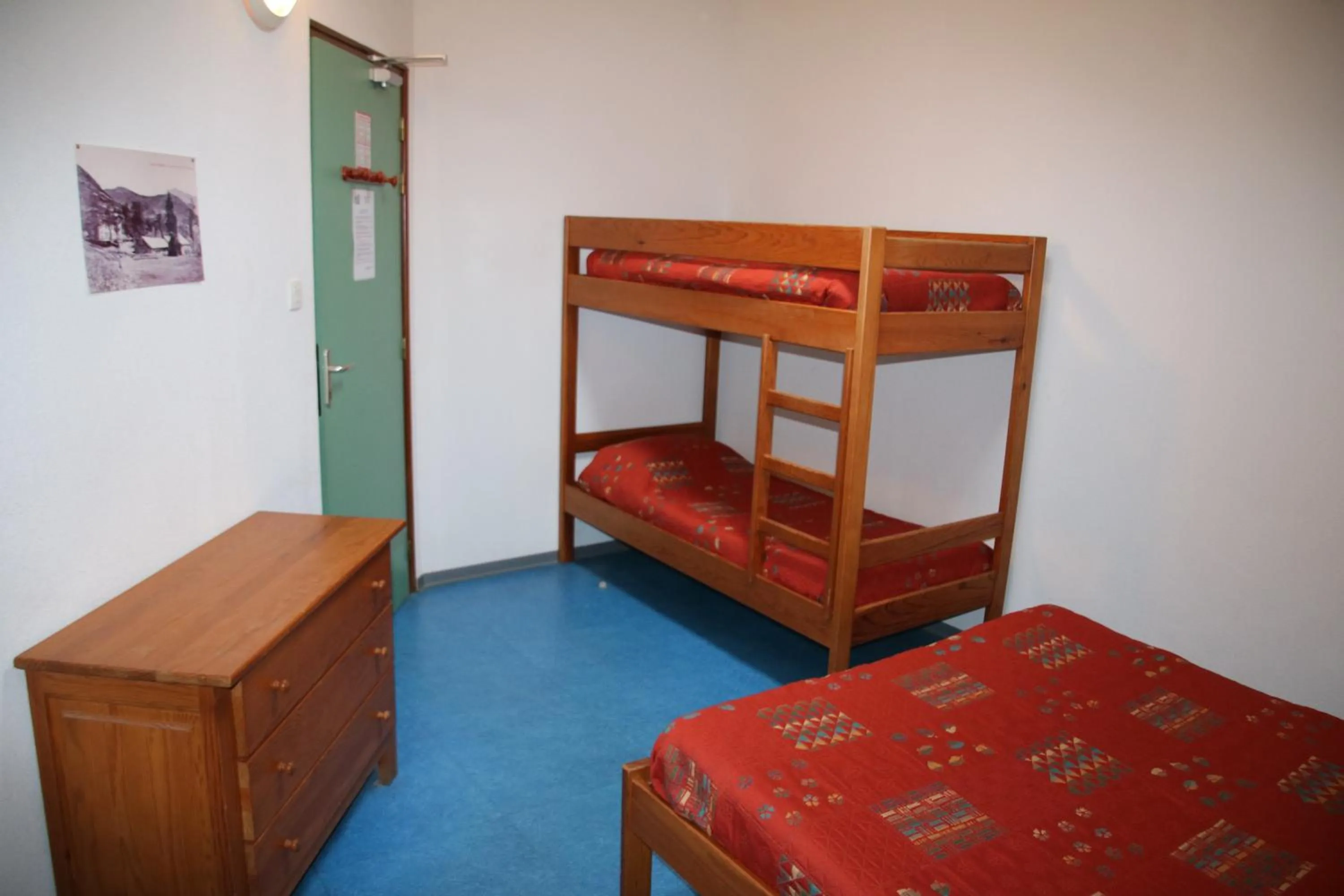 Bed in Gite et camping Ascou La Forge