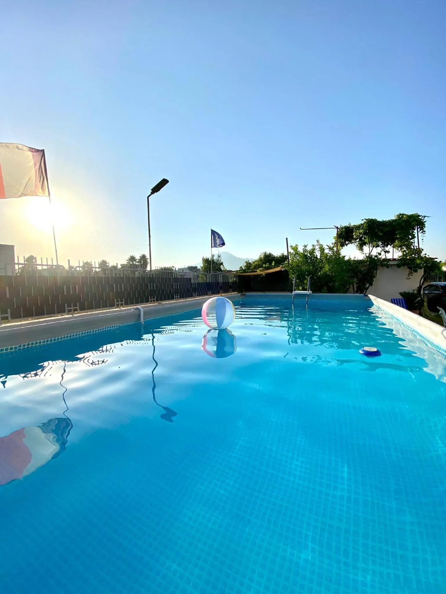 Pool view in AreA DomuS