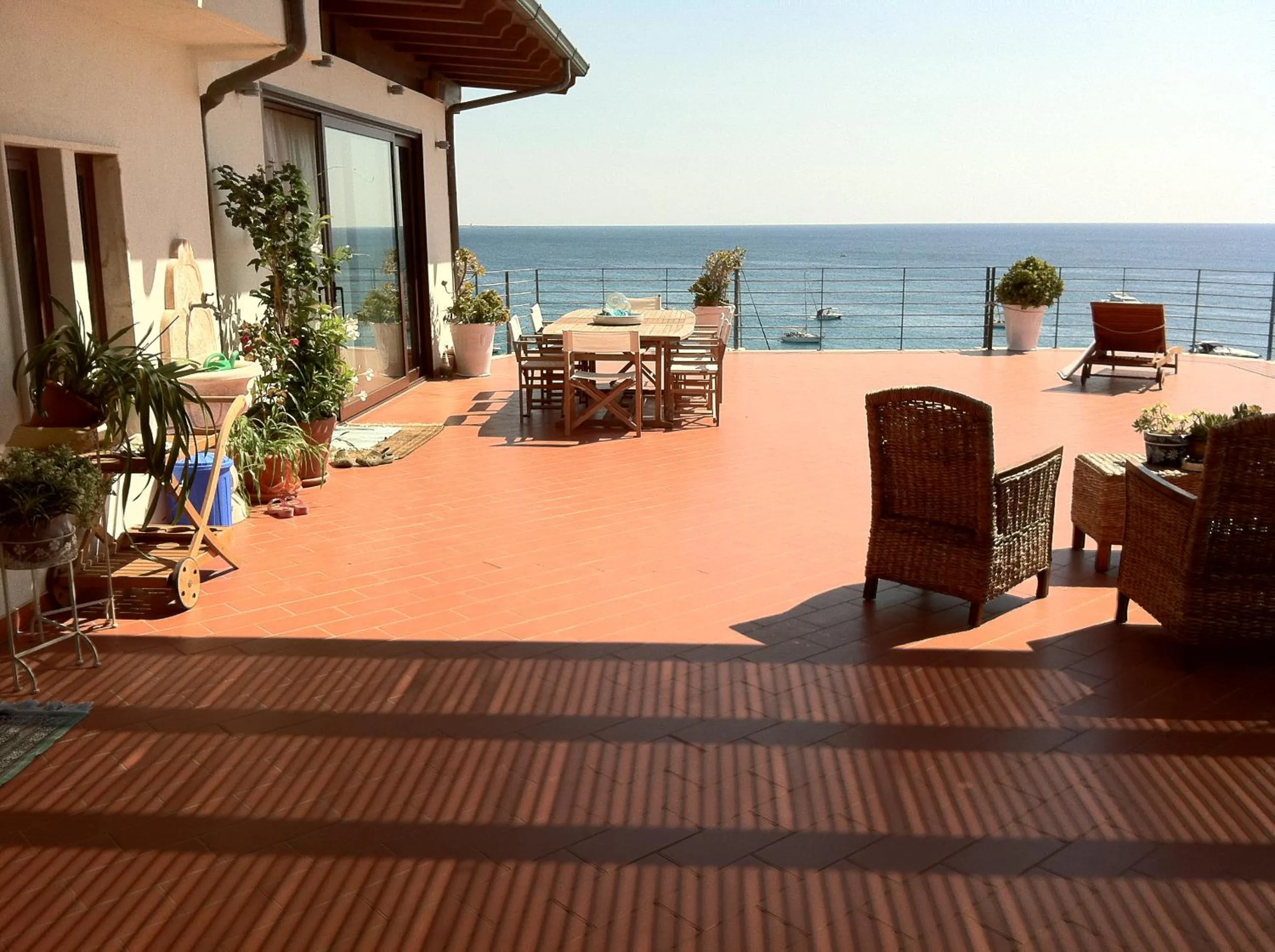 Balcony/Terrace in Palace Blu Mare