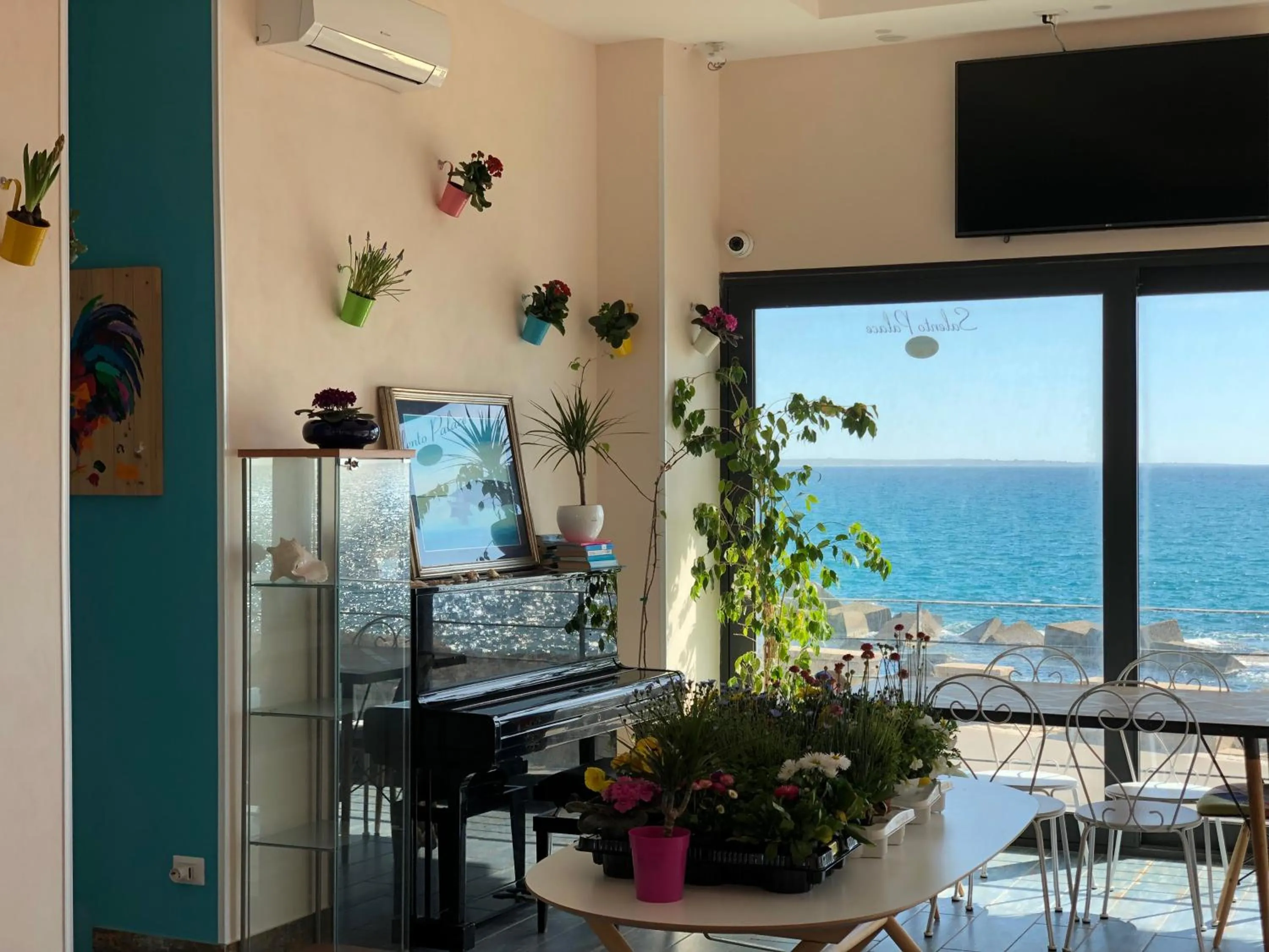 Communal lounge/ TV room in Palace Blu Mare