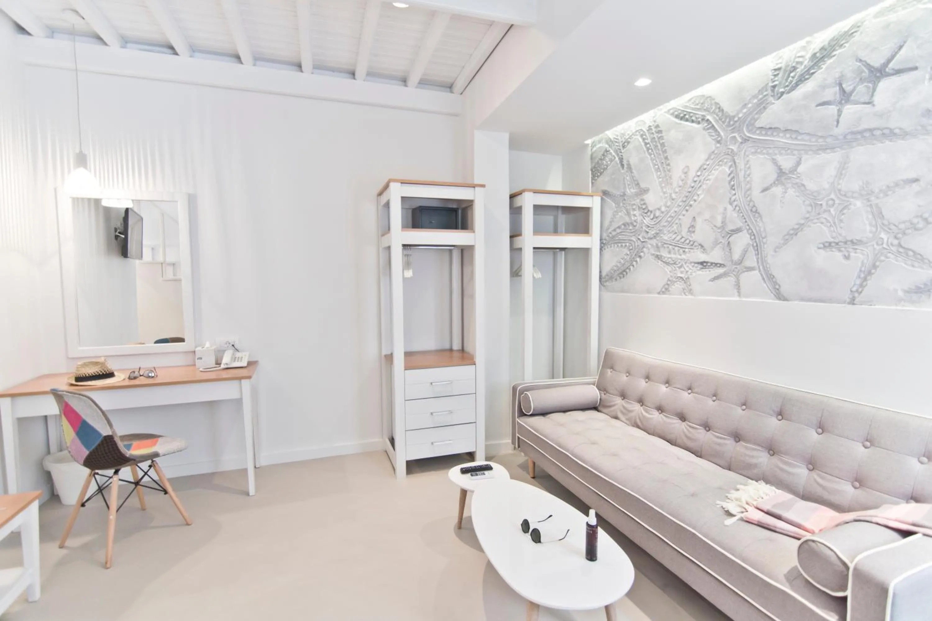 Living room in Lindos Comfy Suites