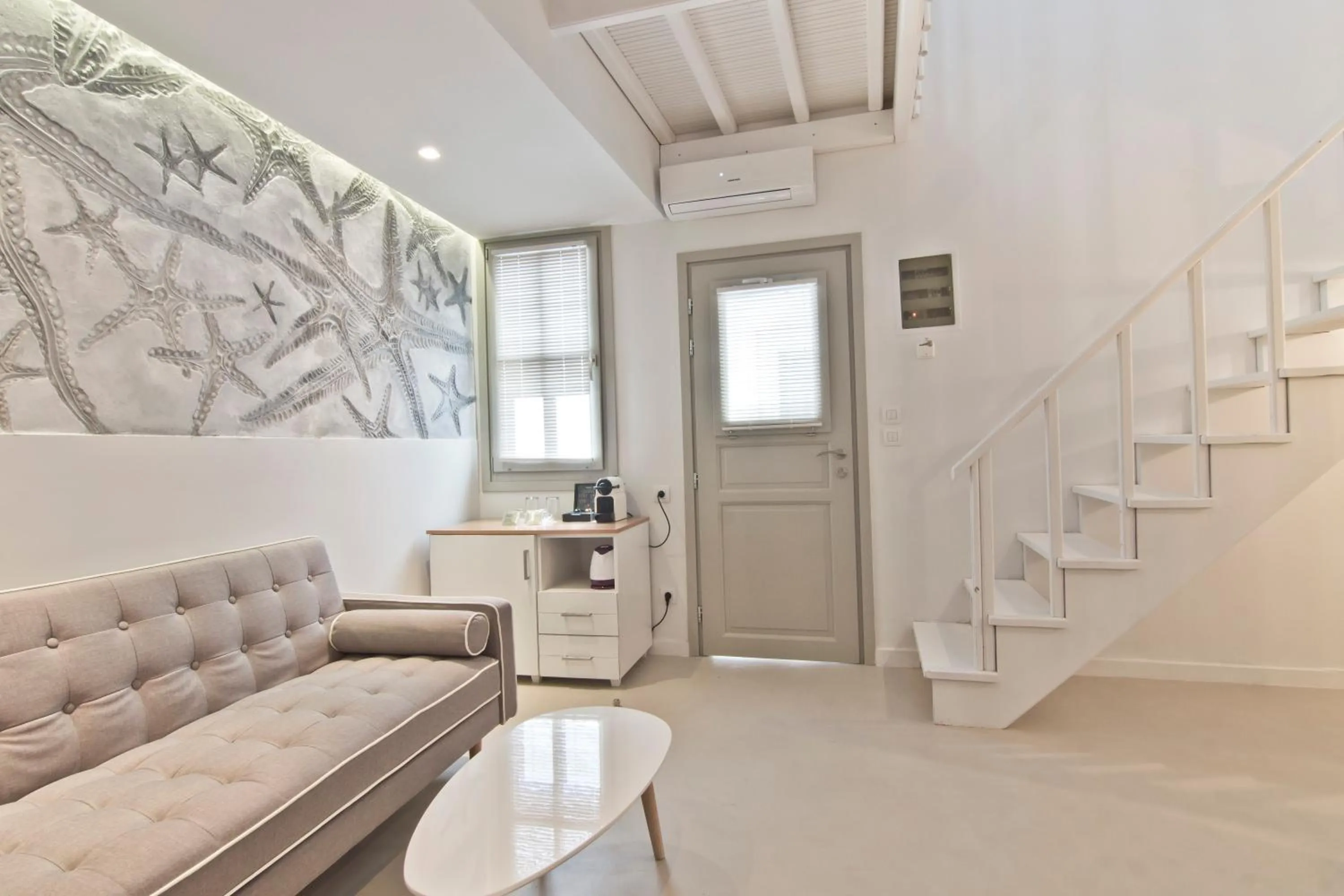 Living room in Lindos Comfy Suites