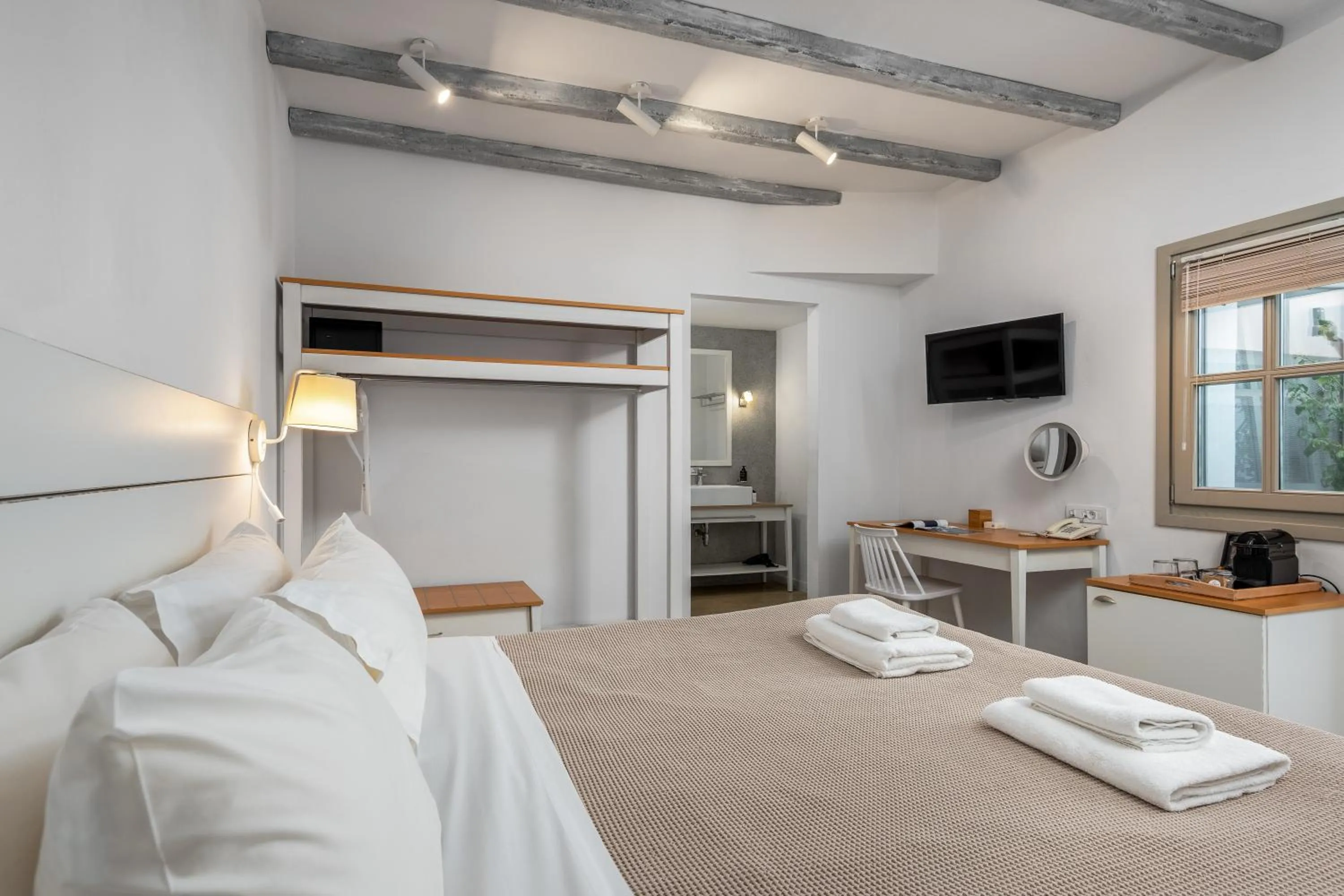 Bedroom, Bed in Lindos Comfy Suites