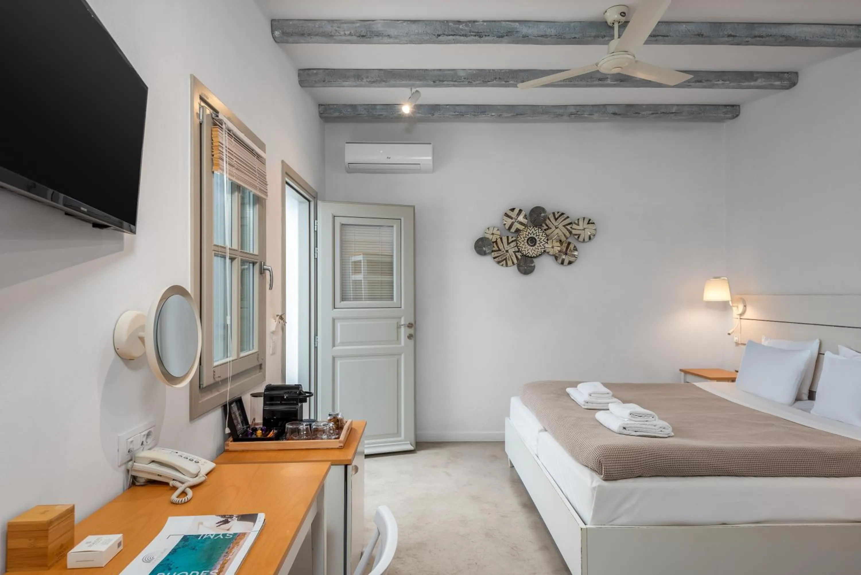 Bedroom, Bed in Lindos Comfy Suites